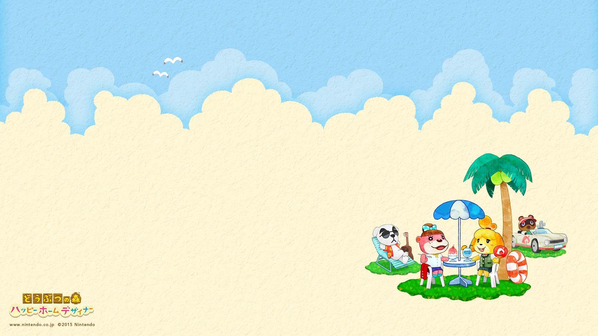 1920x1080 Animal Crossing Desktop Background. Cute Animal Wallpaper, Animal Wallpaper and Animal Skeleton Wallpaper