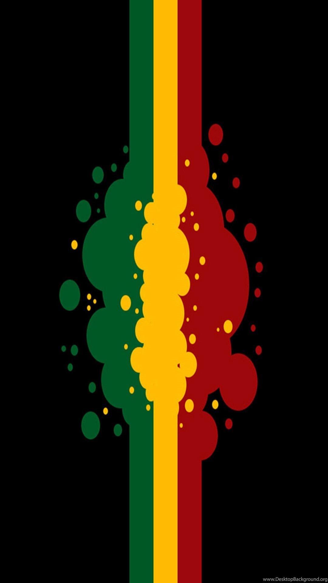 1080x1920 Vivo X5 Max Wallpaper: Rasta Paint Android Wallpaper Mobile. Desktop Background