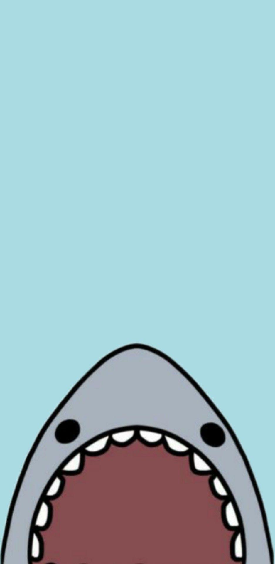 937x1920 cute shark wallpaper background. Shark wallpaper iphone, Shark background, Cute wallpaper background