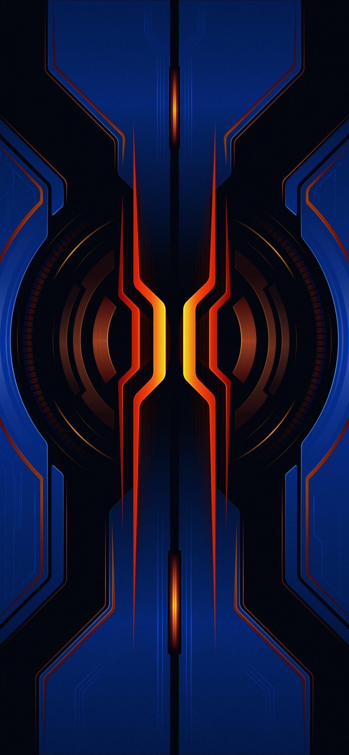 1182x2560 Download Xiaomi Black Shark 2 Pro Stock Wallpaper File Included