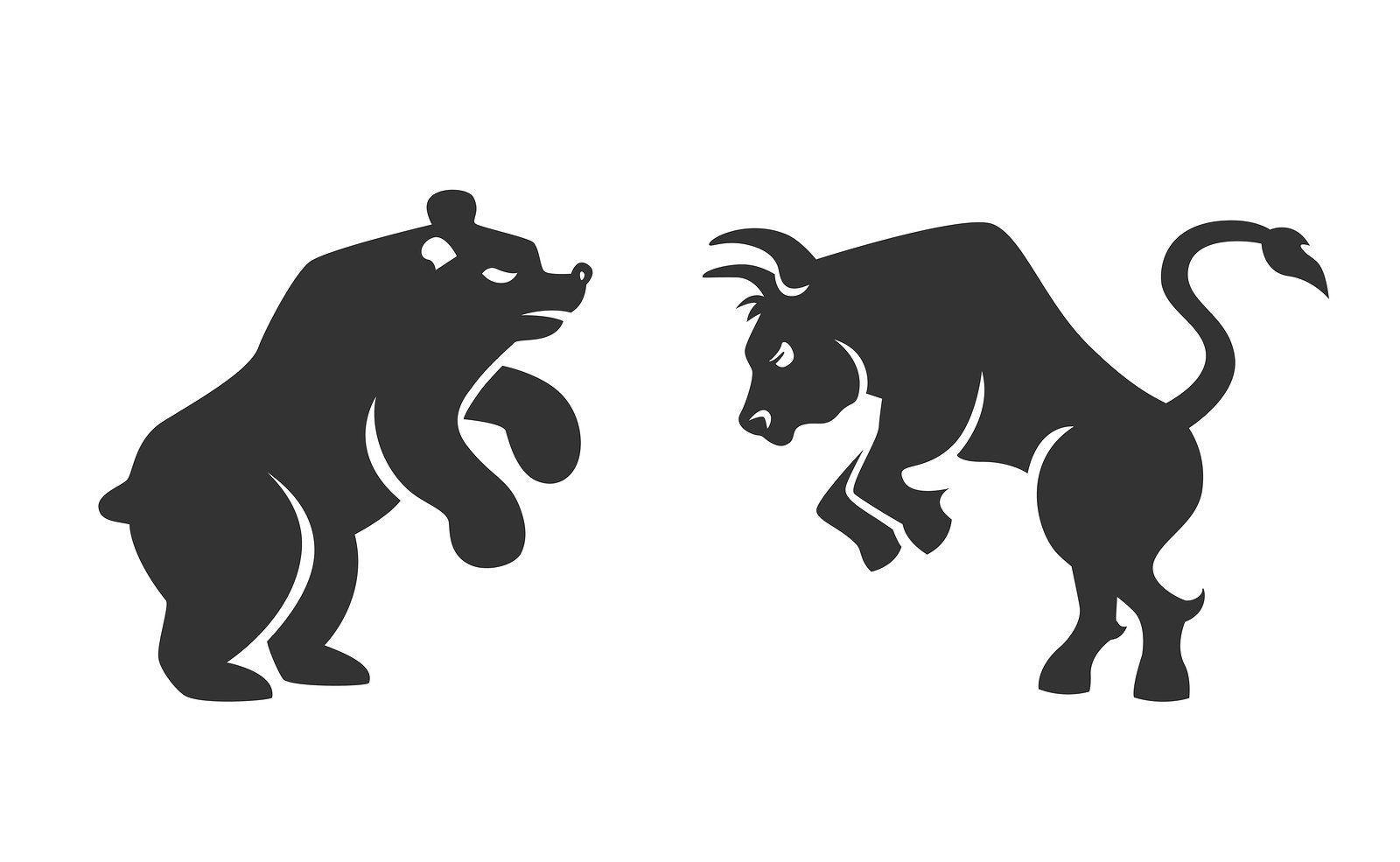 1600x985 Bull vs. bear. Image source: streetwisejournal.com. Iconos, Bonita