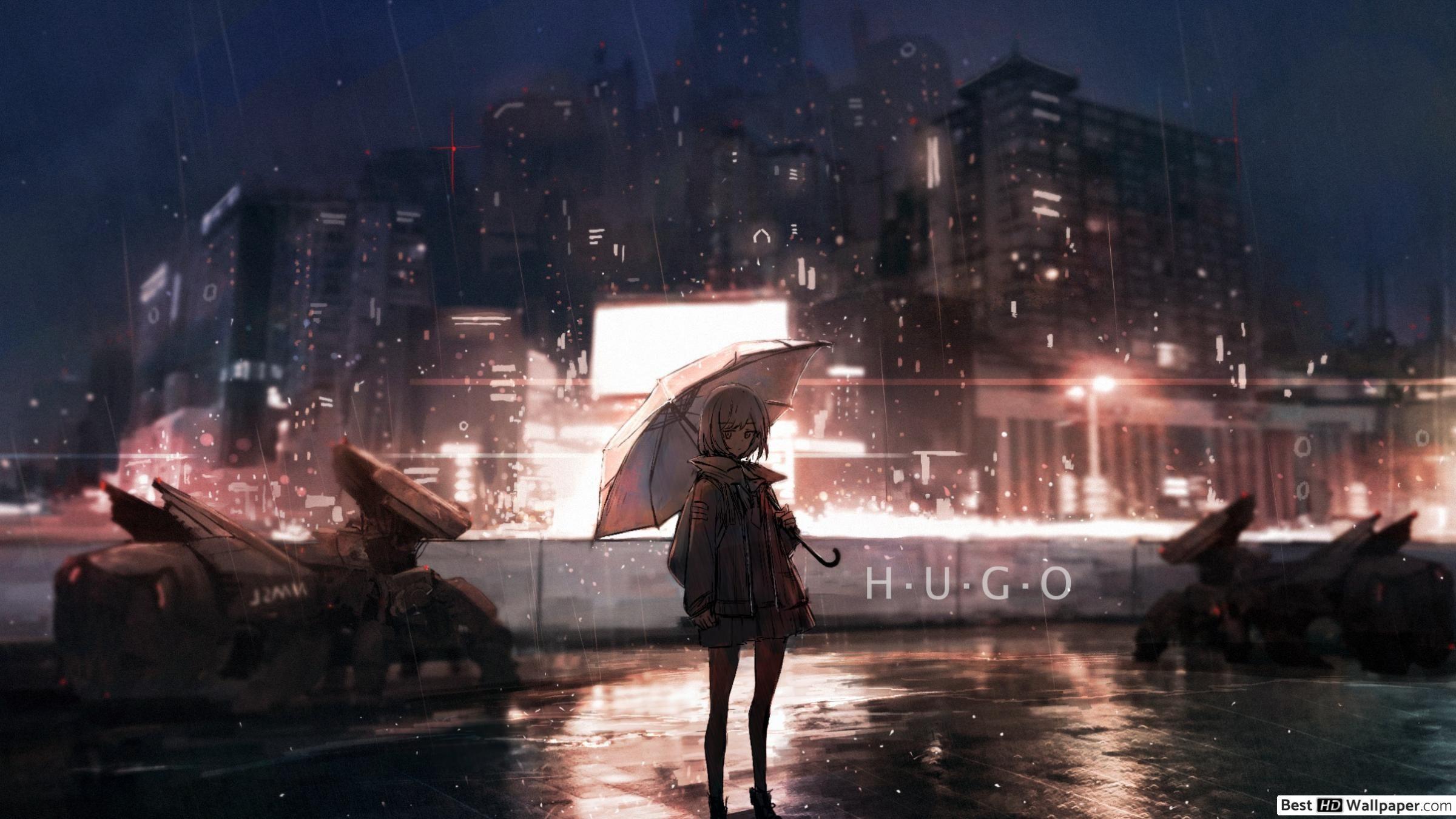 Anime City Rain Wallpapers - Top Free Anime City Rain Backgrounds