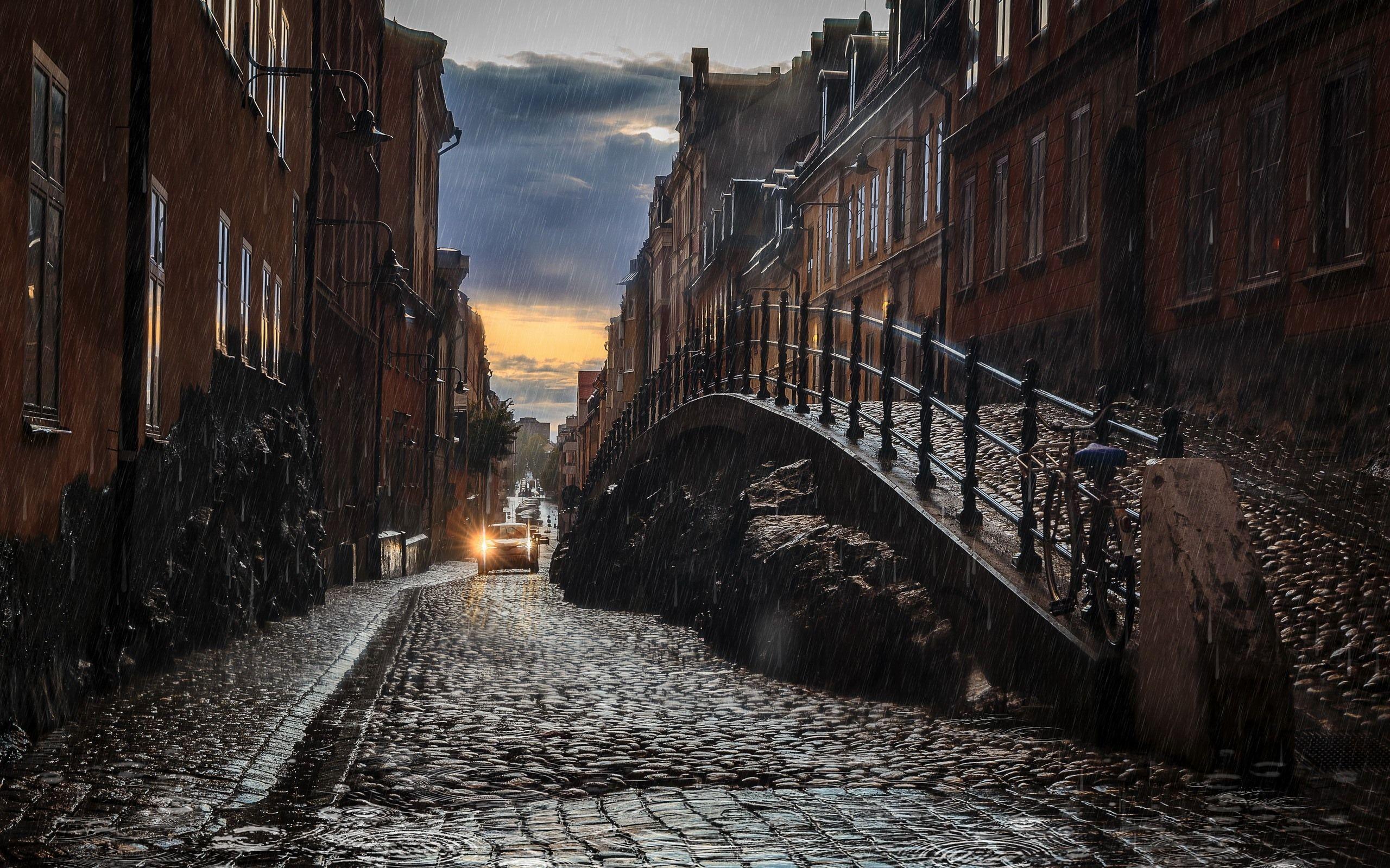 Urban Rain Wallpapers - Top Free Urban Rain Backgrounds - WallpaperAccess