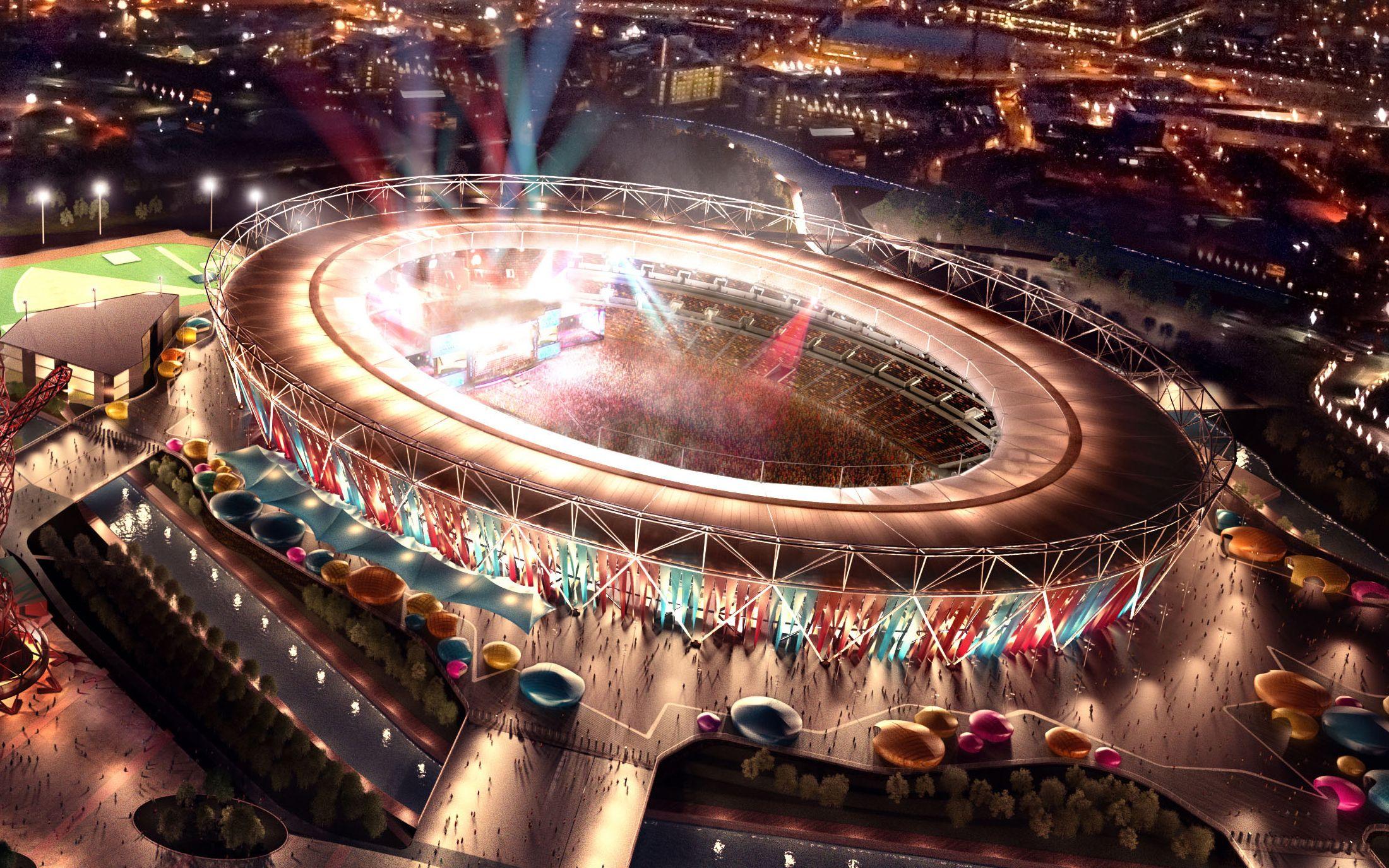 2200x1375 London 2012 Olympic Stadium wallpaper