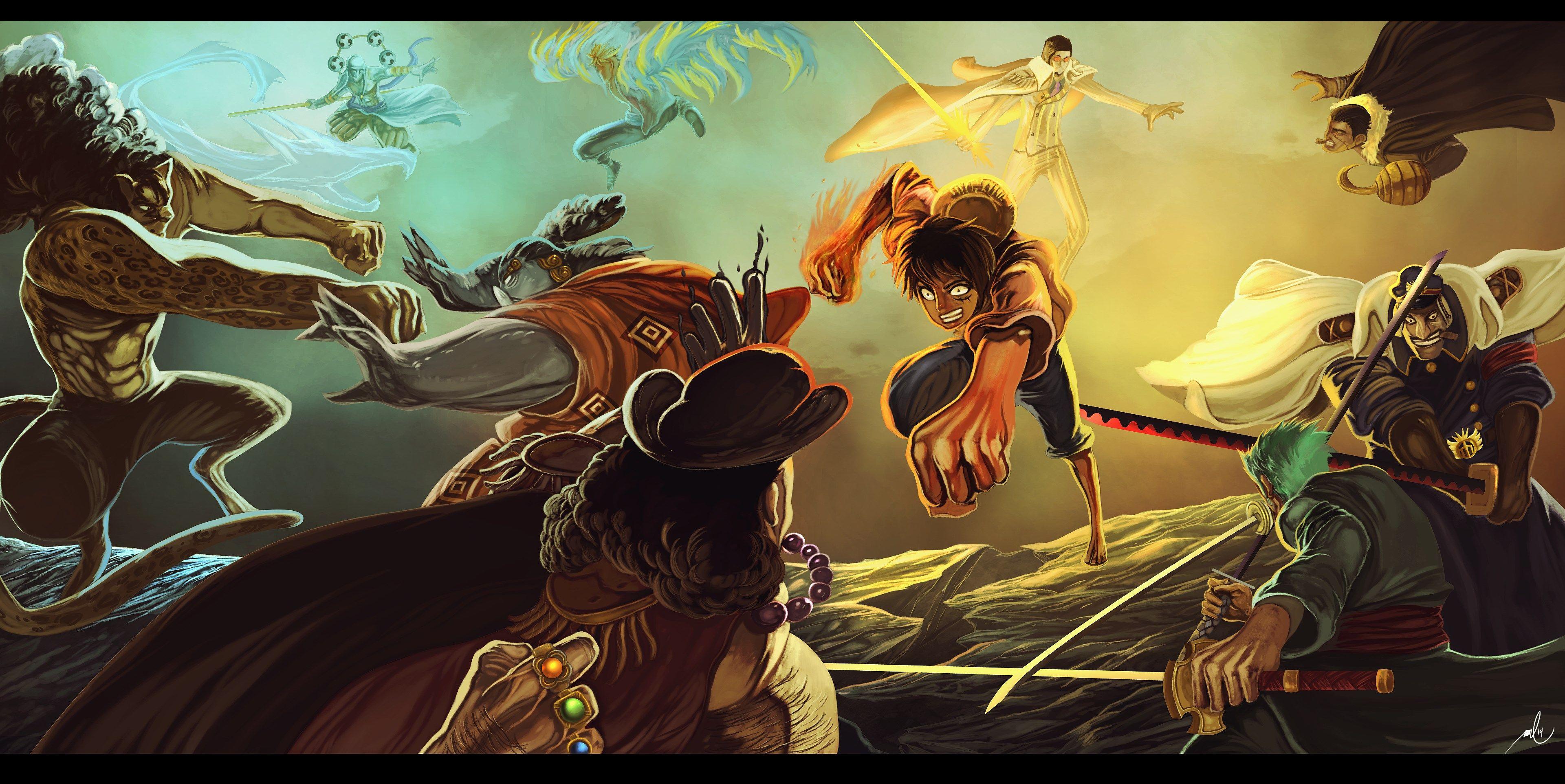 3841x1925 One Piece 4k Wallpaper