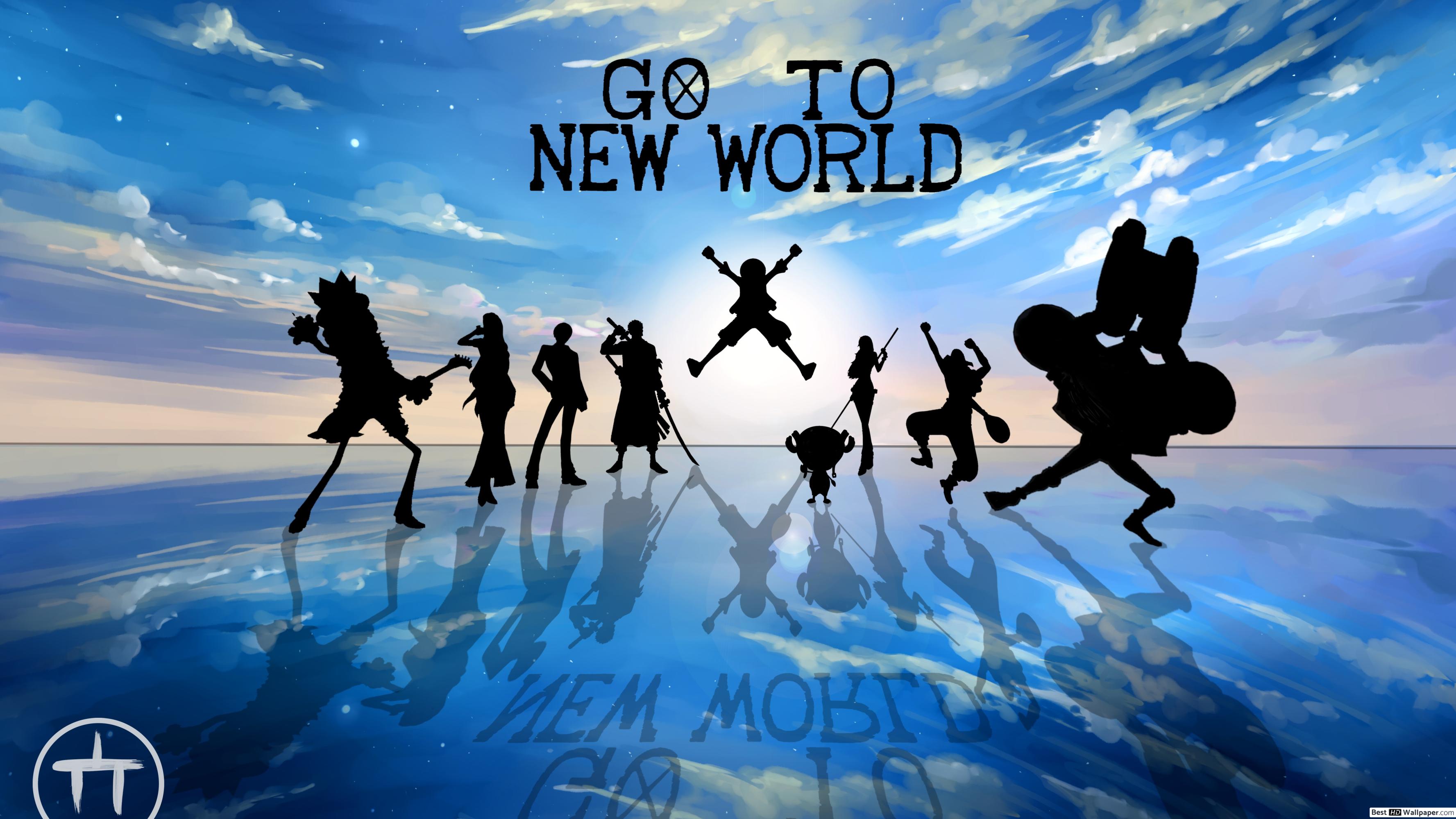 3554x1999 One Piece (GO TO NEW WORLD) 4k HD wallpaper download
