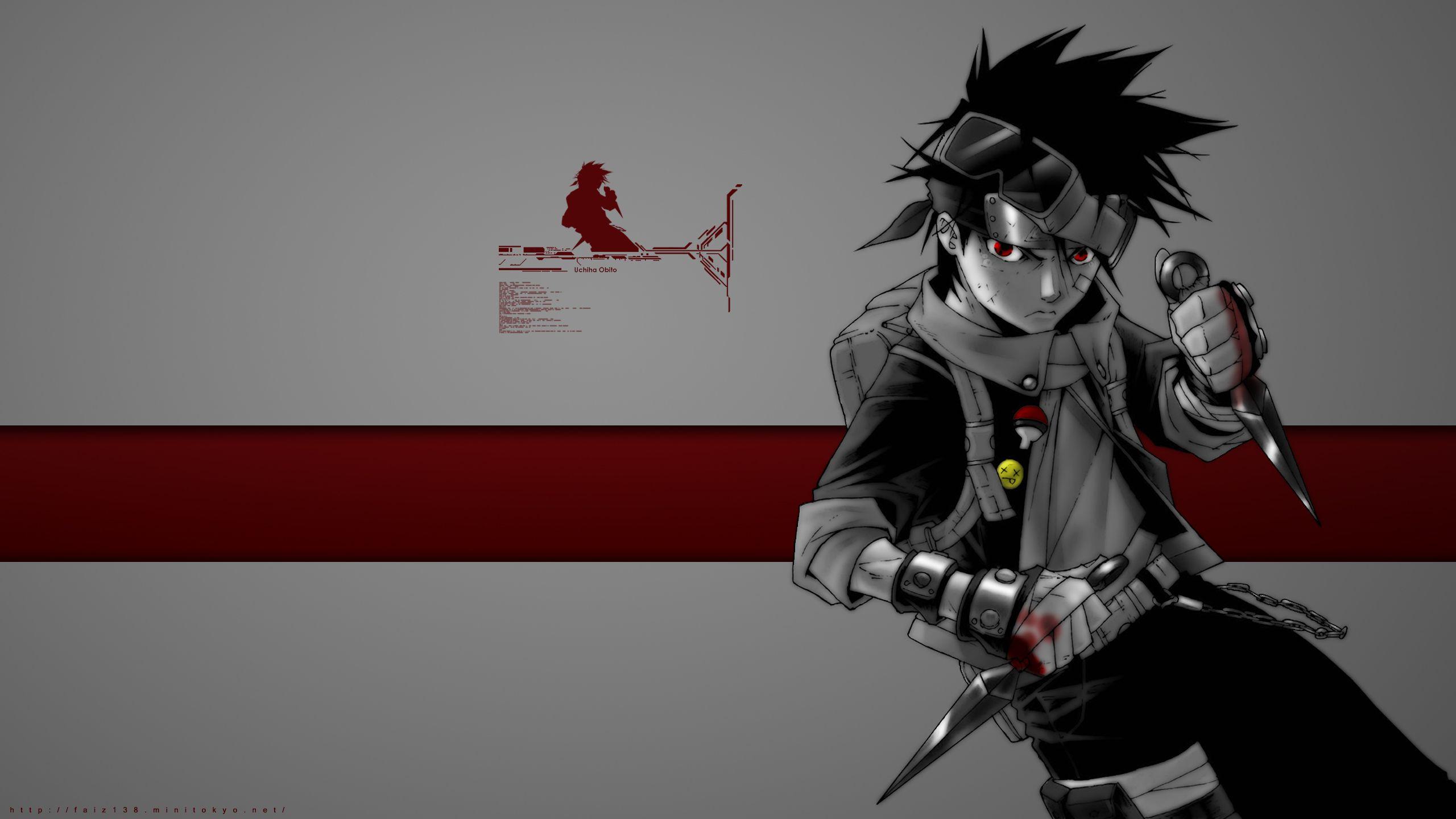 2560x1440 Studio Pierrot, Naruto, Obito Uchiha Wallpaper style Uchiha Kid HD Wallpaper
