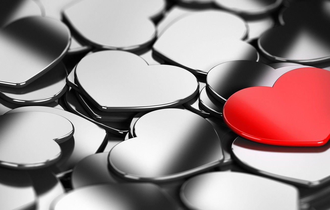 1332x850 Wallpaper love, red, background, Wallpaper, mood, black, heart, hearts, wallpaper, love, widescreen, background, full screen, HD wallpaper, widescreen image for desktop, section настроения
