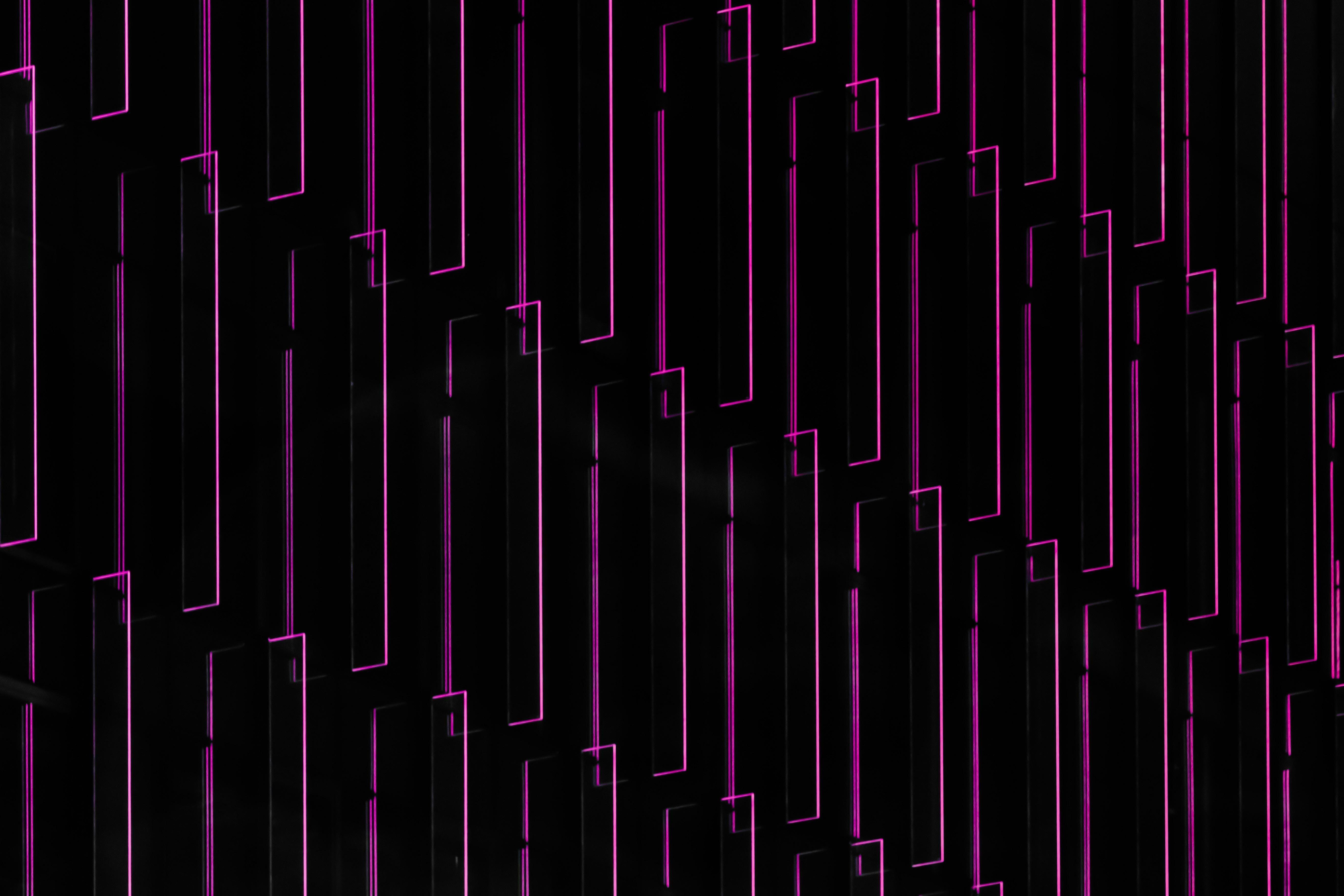 5275x3517 Neon Geometric Wallpaper