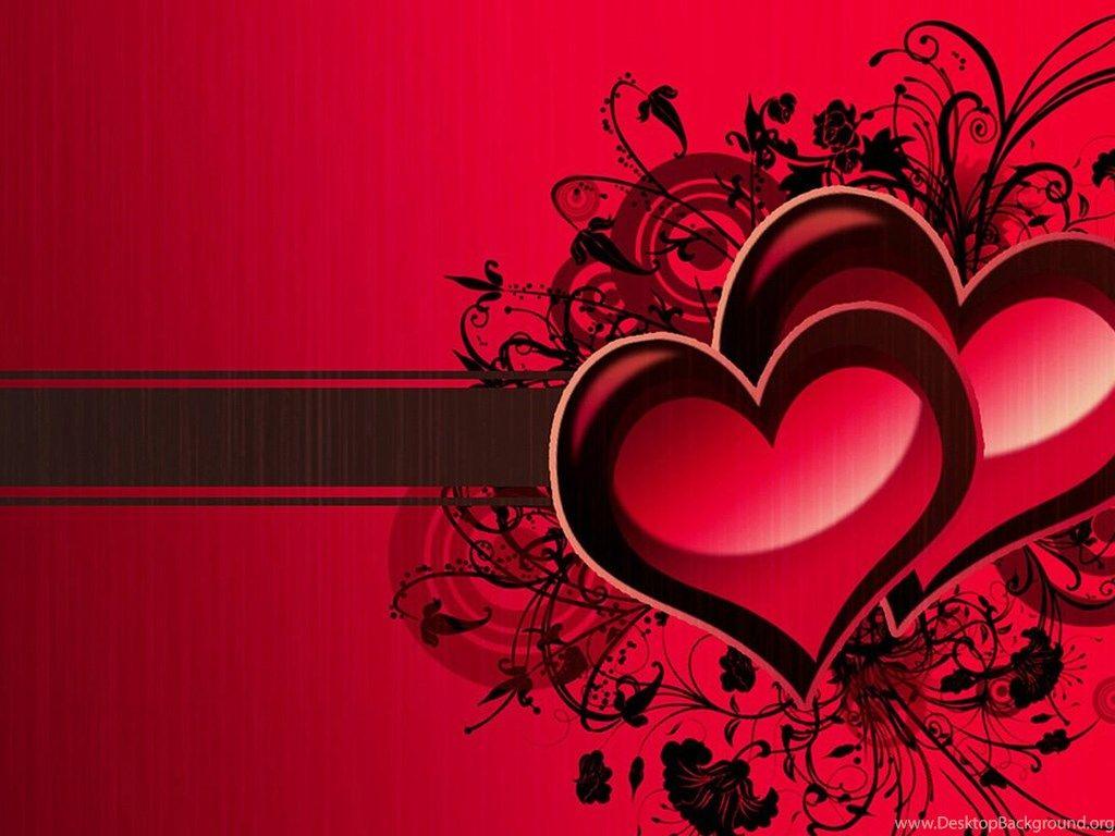 1024x768 Heart Love Red Wallpaper, HD Wallpaper Downloads Desktop Background