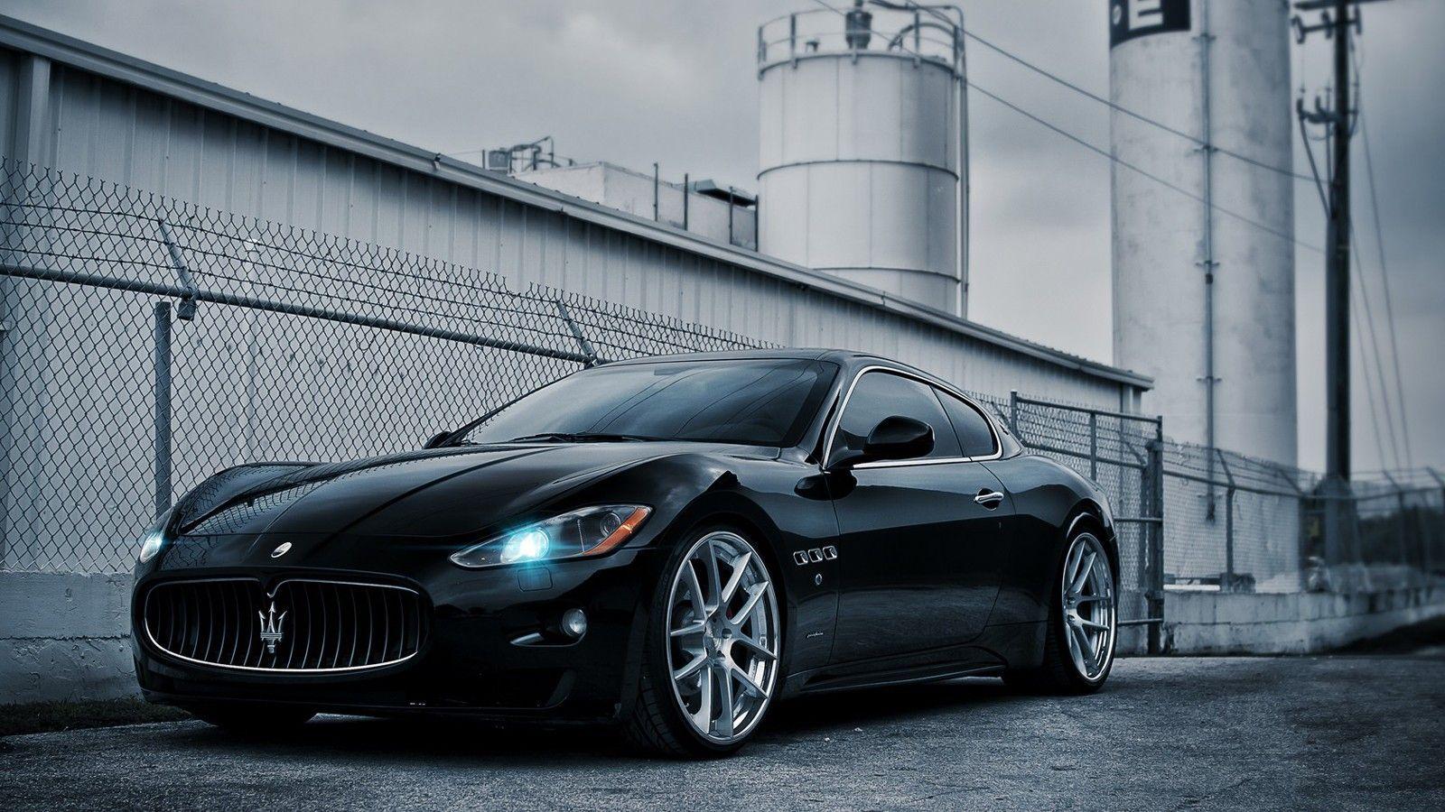 1600x900 Wallpaper 1600x900 Maserati, Maserati, GranTurismo, Black, Cars 719 - Maserati Car Wallpaper