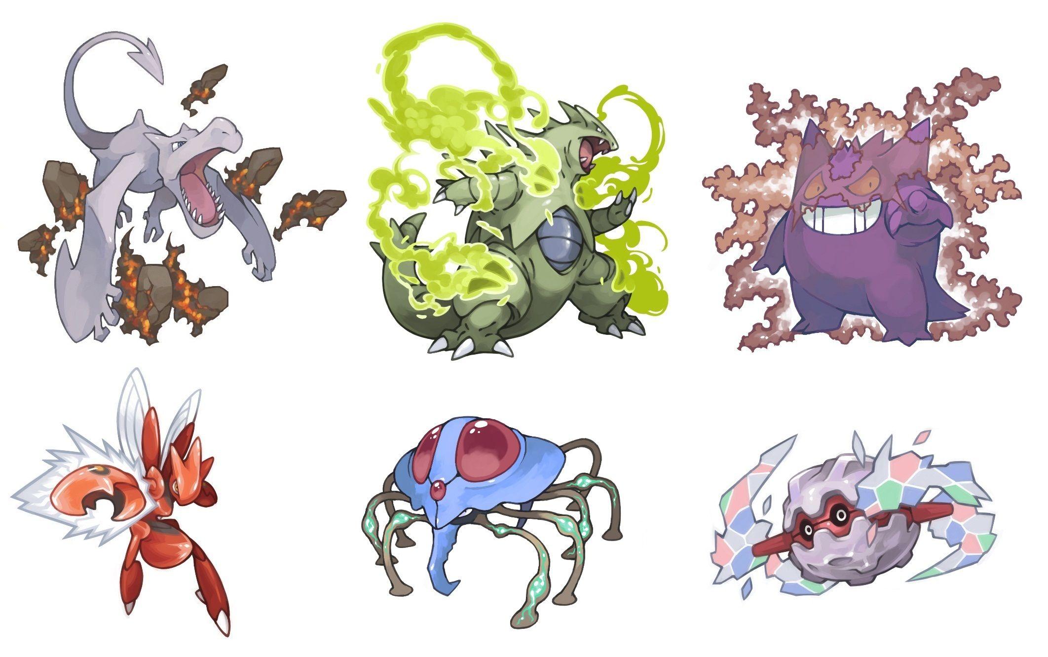 2124x1332 Pokemon Gengar Wallpaper Mega Gengar Shiny