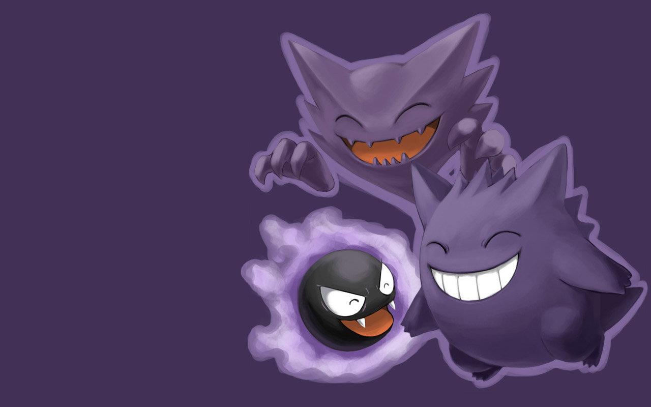 1280x800 Gengar (Pokemon) wallpaper 1280x800 desktop background