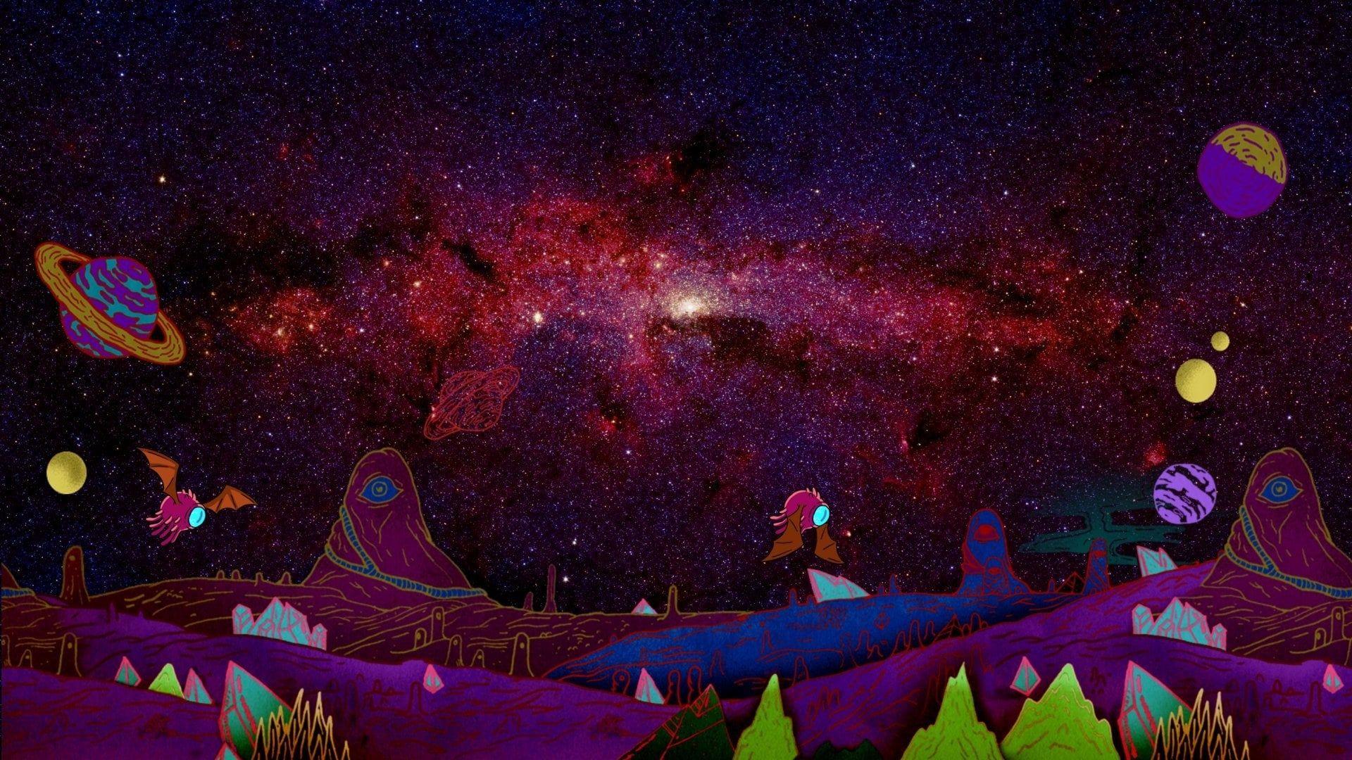 1920x1080 Galaxy Rick and Morty Wallpaper, HD TV Series 4K Wallpaper, Image, Photo and Background