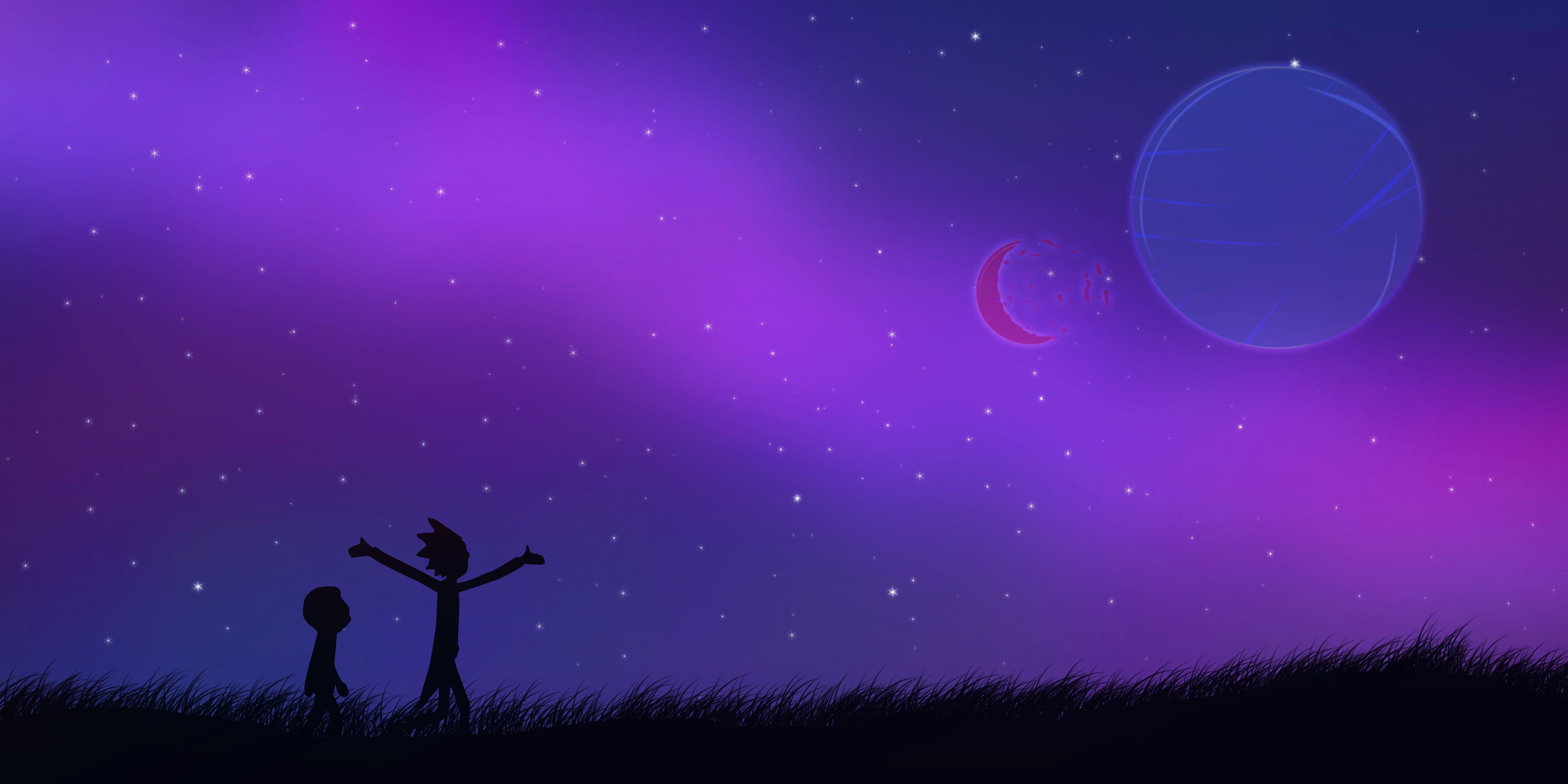6000x3000 Rick And Morty 5k Art 1600x1200 Resolution HD 4k Wallpaper, Image, Background, Photo and Picture