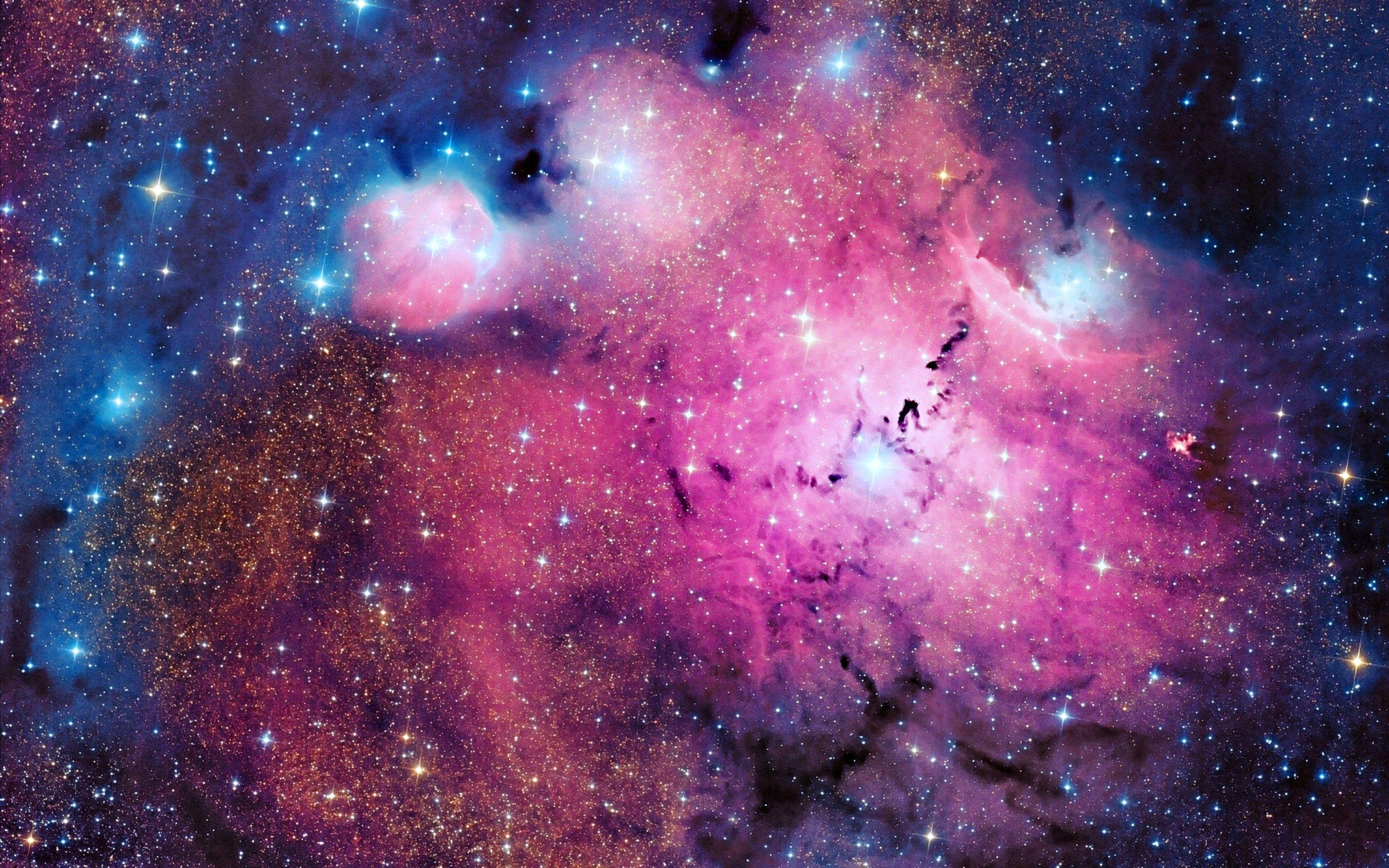 3840x2400 Pink Galaxy Wallpaper