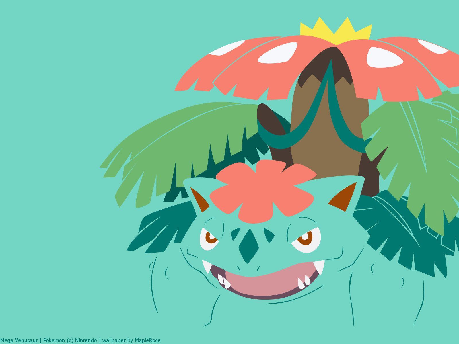 1600x1200 Mega Venusaur. PokéWalls
