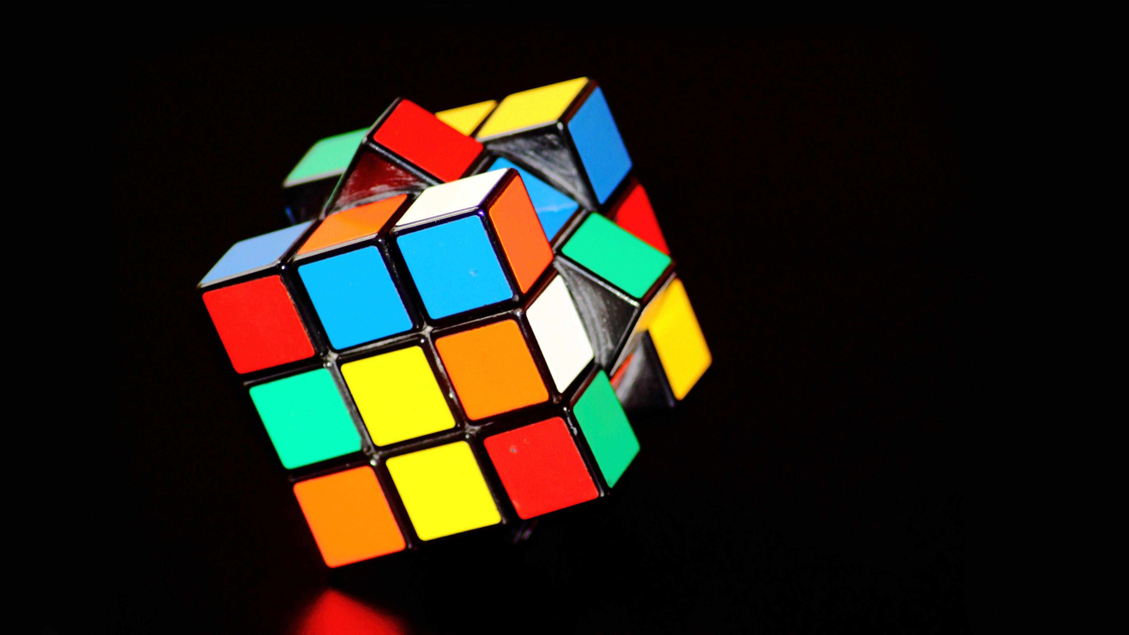 3840x2160 Rubik's Cube HD Wallpaper