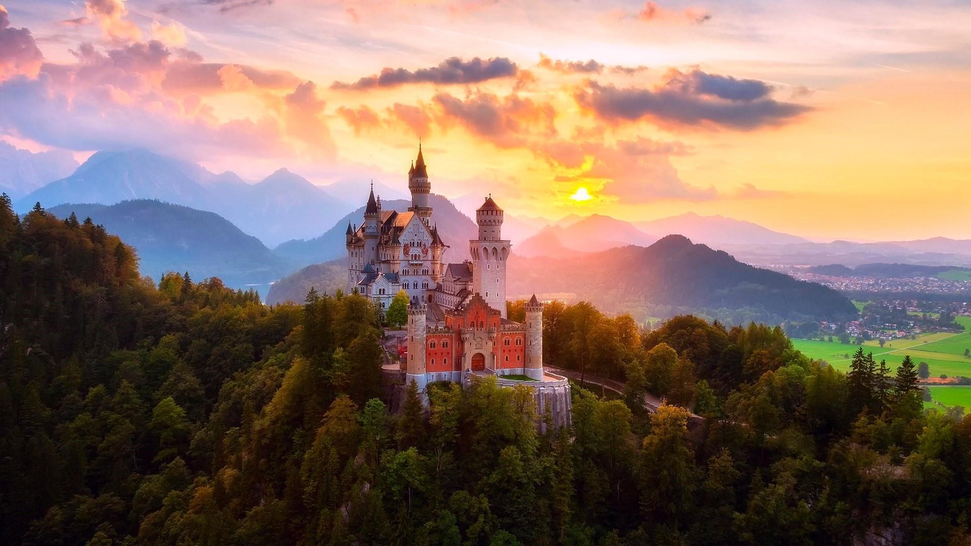 1920x1080 Neuschwanstein Castle Wallpaper. Wallpaper Studio 10