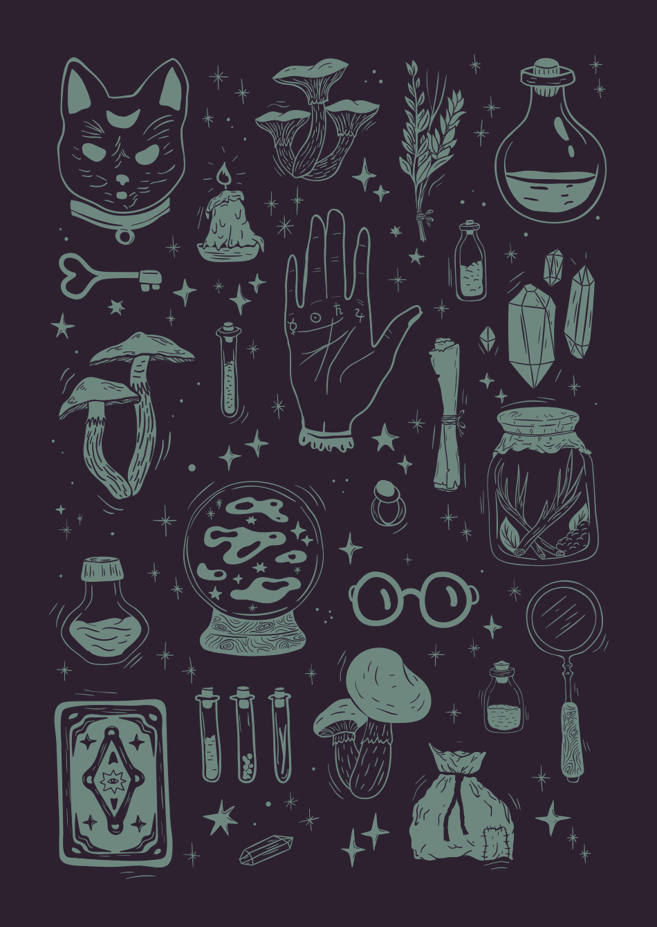 950x1340 wiccan wallpaper