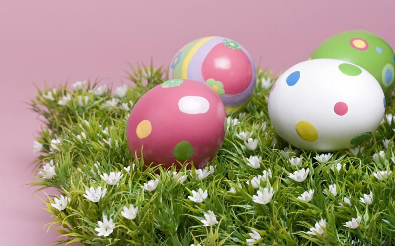 1280x800 Free Cute Easter Wallpaper