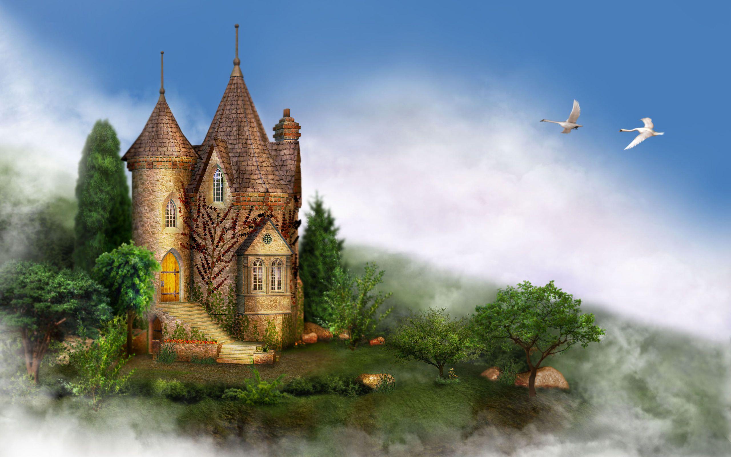2560x1600 Castle Wallpaper