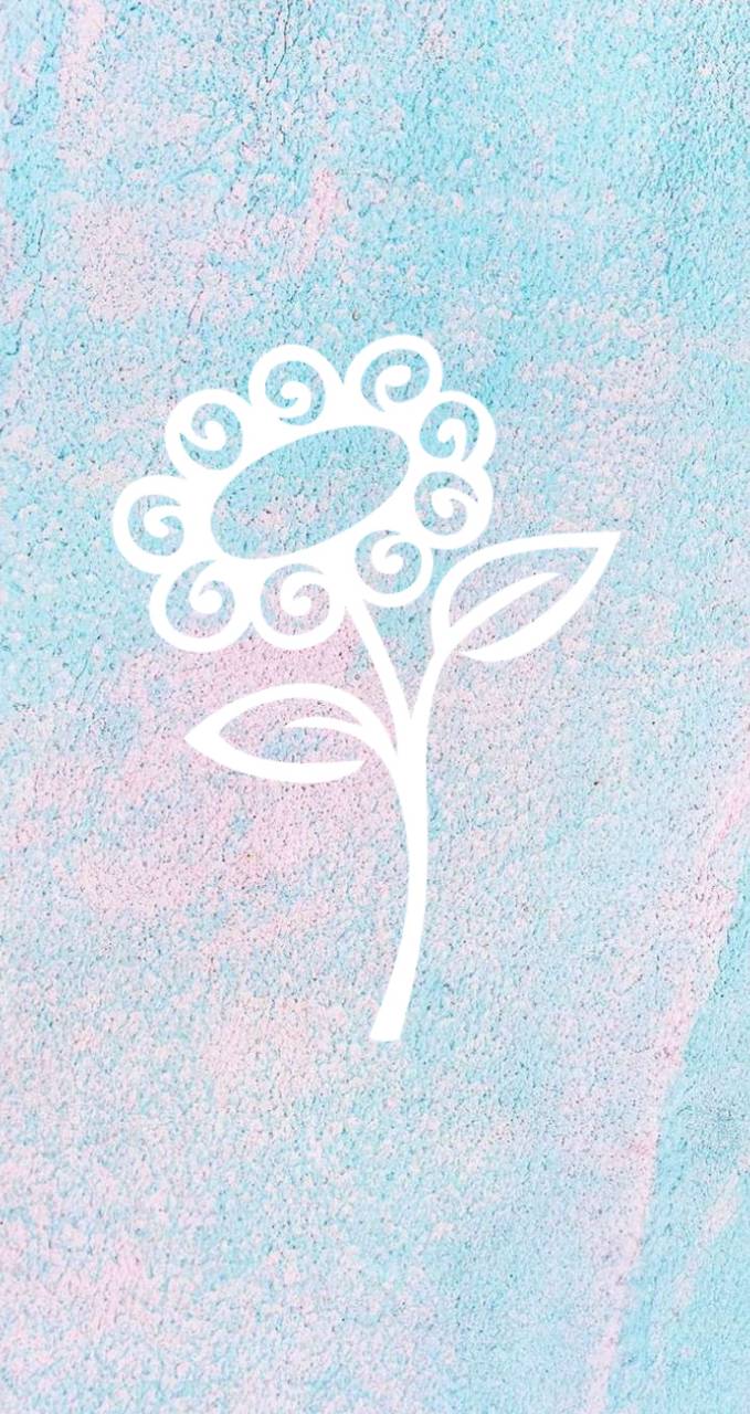 679x1280 Pastel flower wallpaper