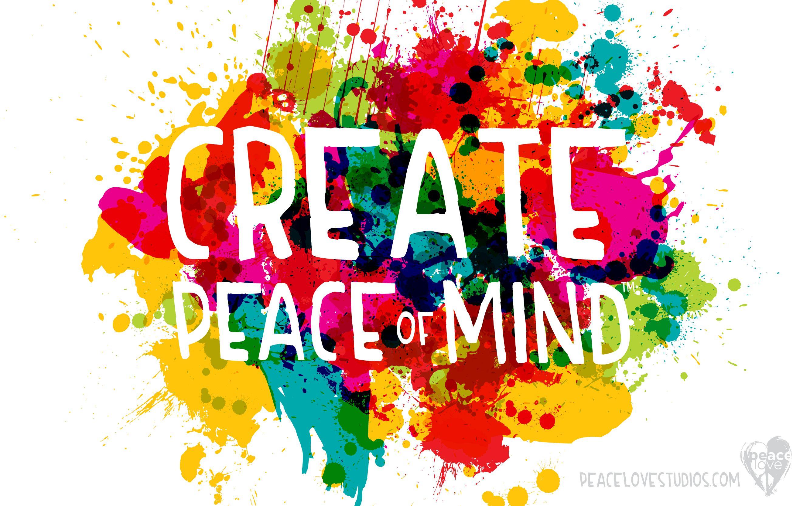 2667x1667 Wallpaper CreatePeaceofMindSplatter_1280 X 800