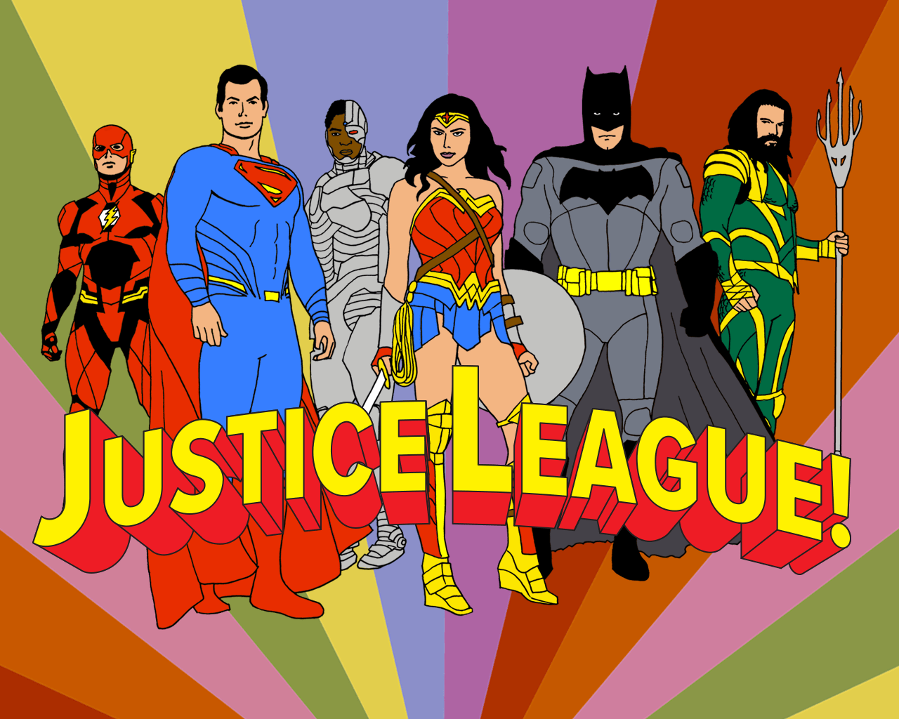 1280x1024 Justice League Throwbacks: Then and Now (Super Friends Edition).com Blog