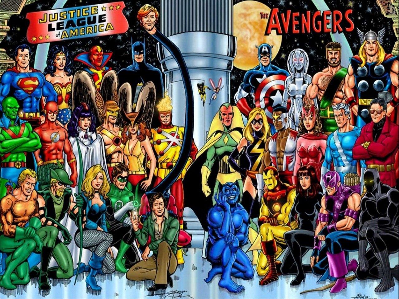 1280x960 Free download Justice League of America vs The Avengers [1280x960] for your Desktop, Mobile & Tablet. Explore Justice League Girls Wallpaper. League Wallpaper, Justice League Wallpaper HD