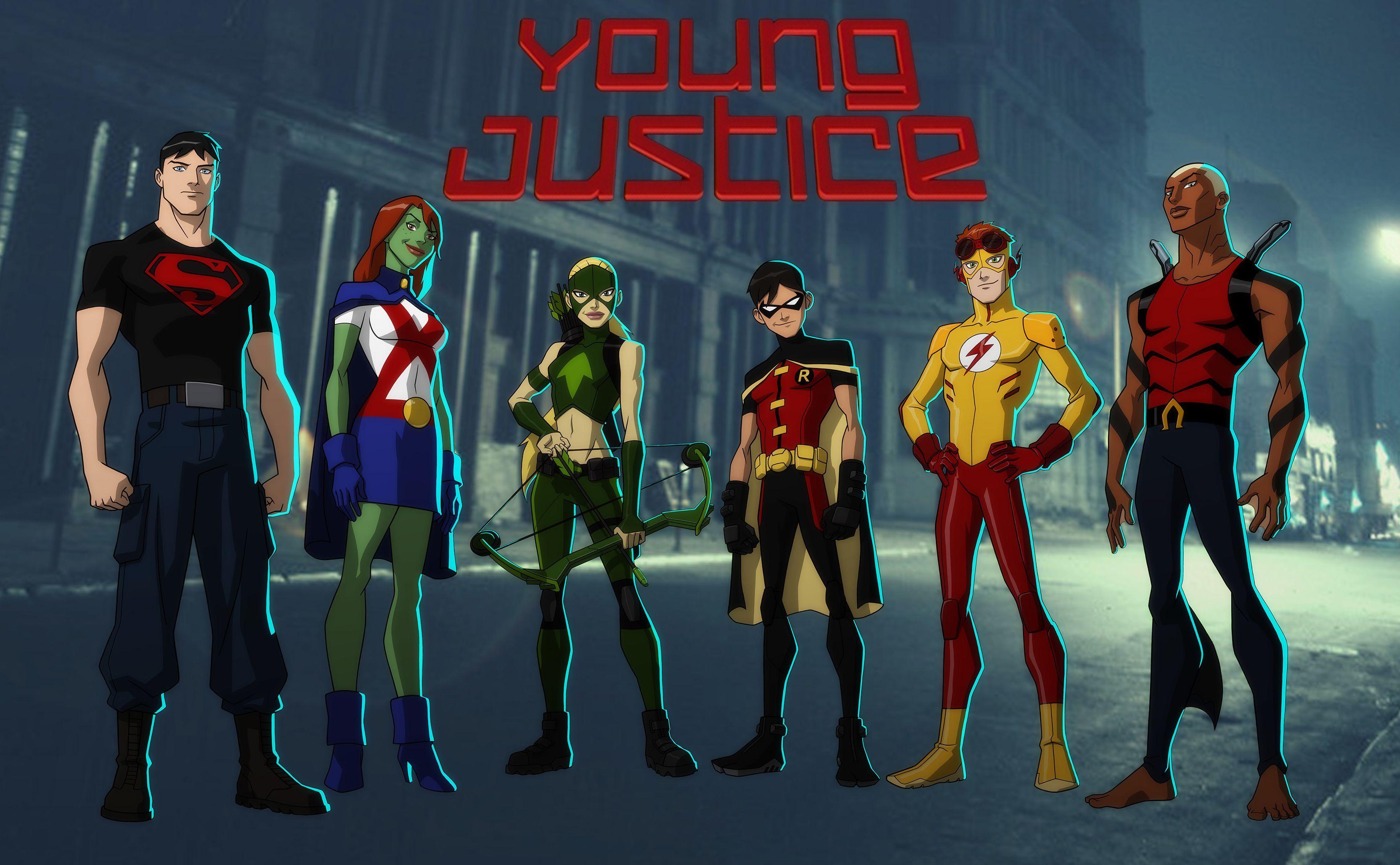 3328x2056 Young Justice Wallpaper. Justice League Wallpaper, Young Justice Wallpaper and Justice Society Wallpaper