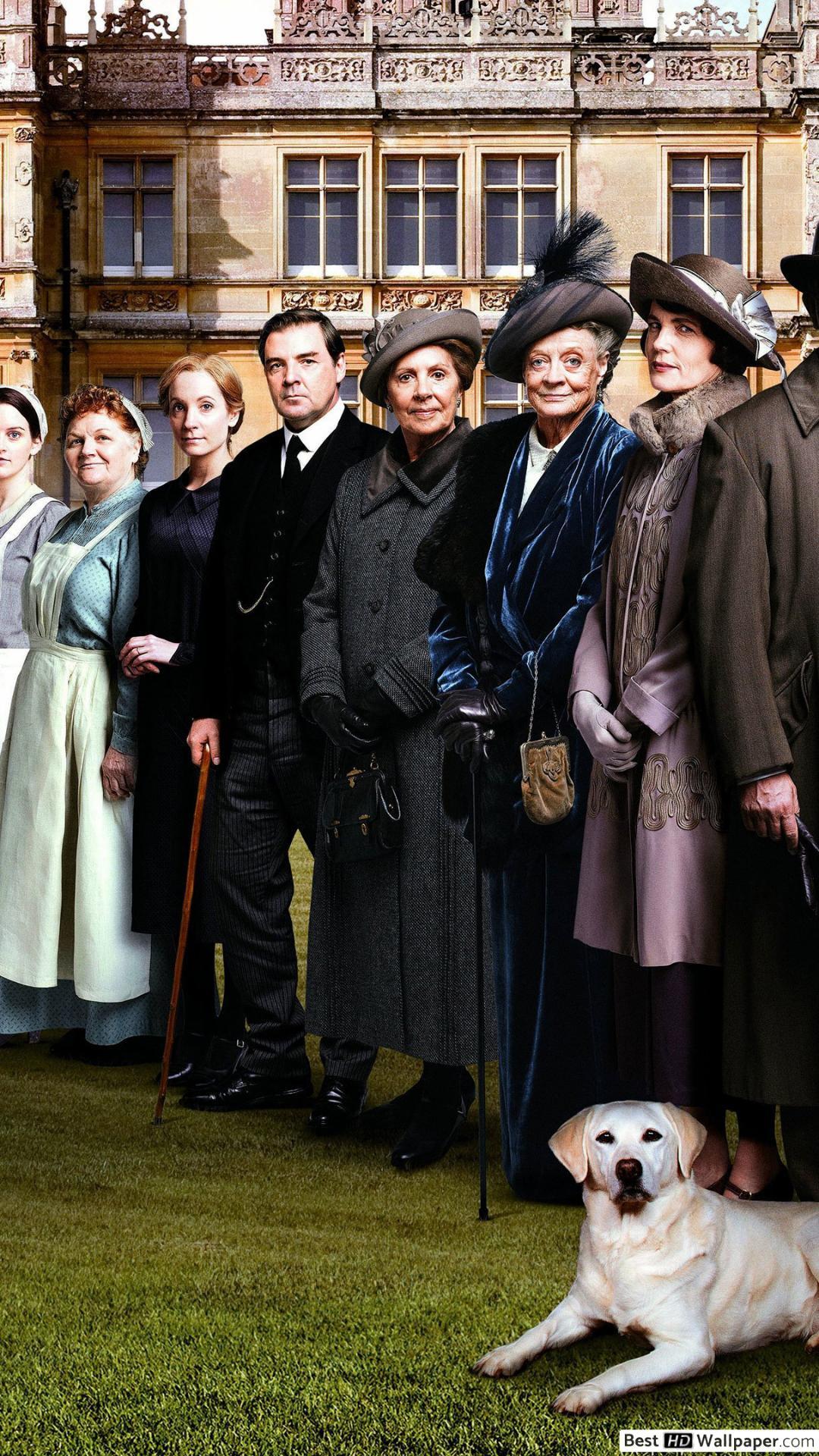 1080x1920 The People of Downton Abbey HD wallpaper download