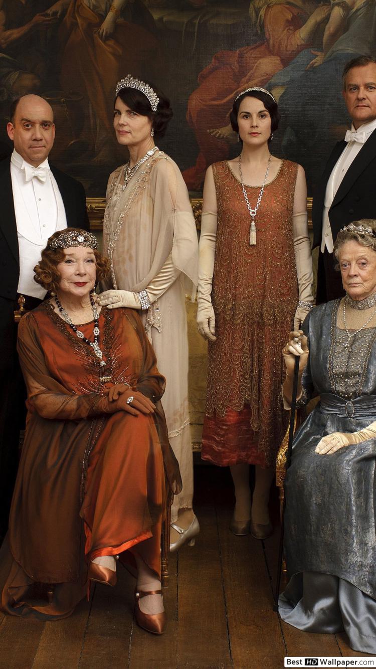 750x1334 The Elder' s of Downton Abbey HD wallpaper download