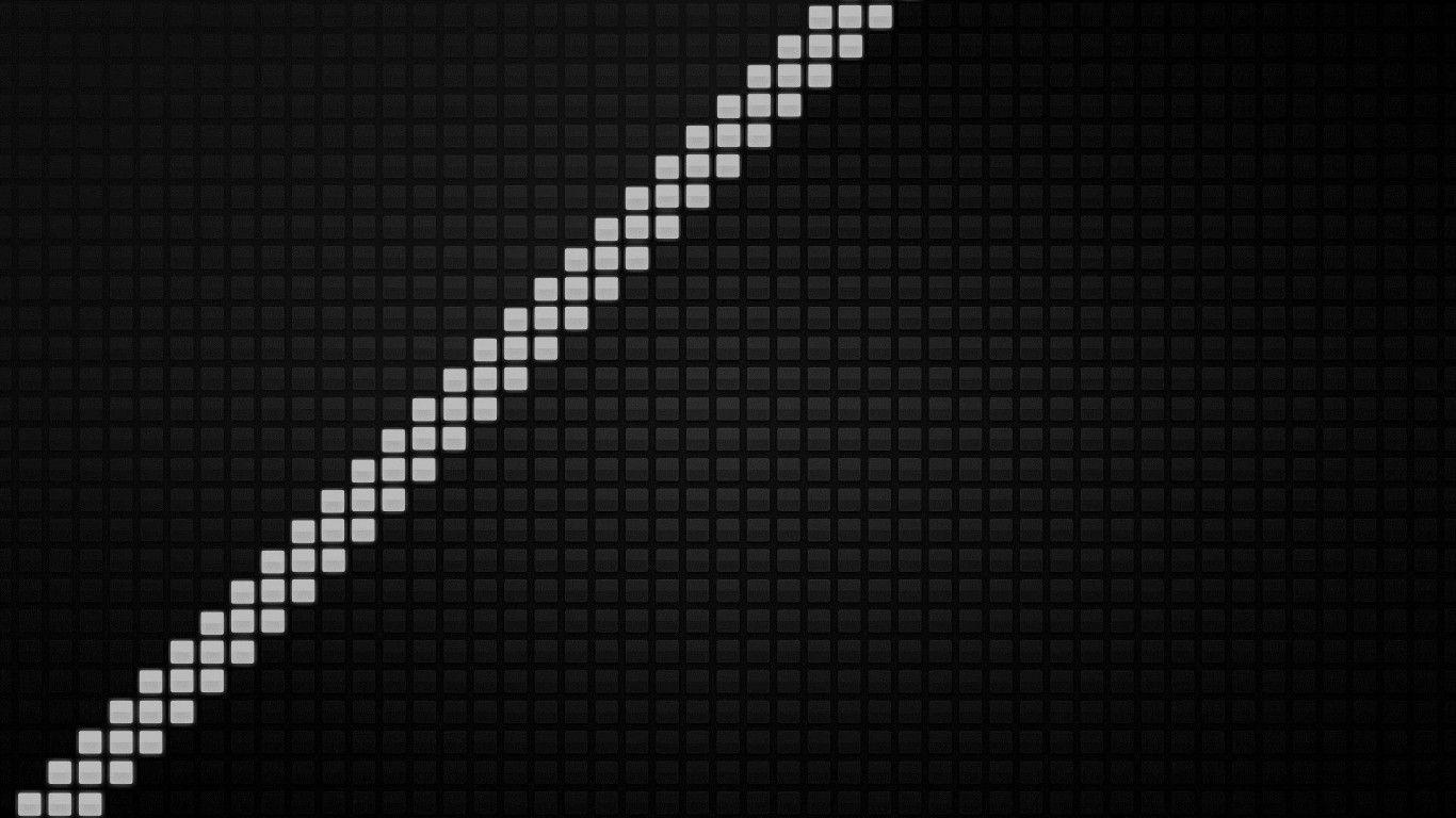 1366x768 Modern Black Wallpaper