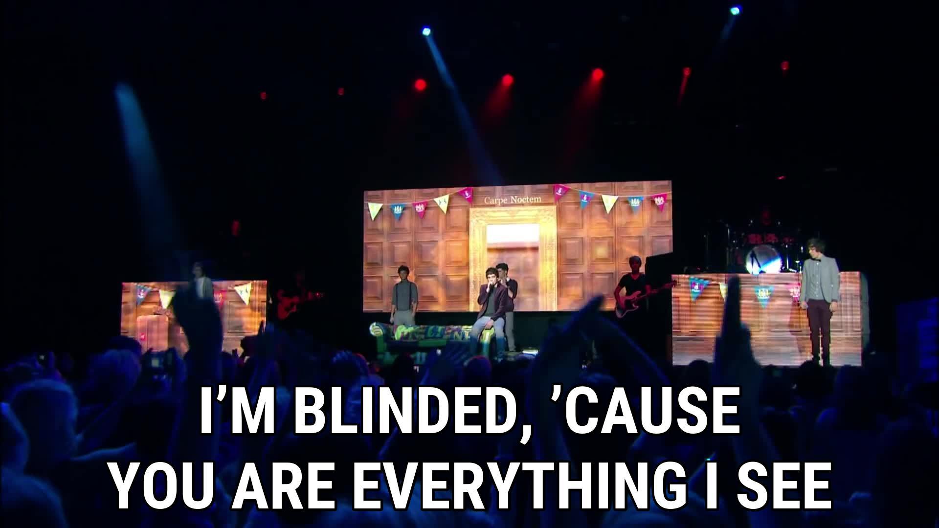 1920x1080 More Than This (Up All Night: The Live Tour) lyrics One Direction song in image