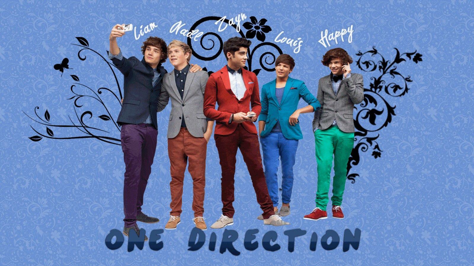 1600x900 One Direction Wallpaper