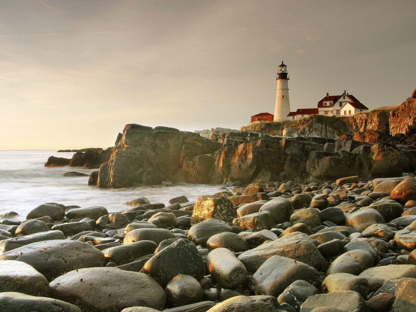 1600x1200 Portland Head Lighthouse, South Portland, Maine desktop background