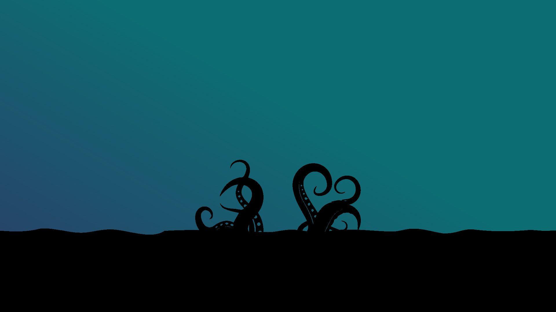 Octopus Minimalistic Wallpapers - Top Free Octopus Minimalistic
