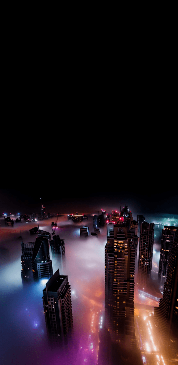 623x1280 Super Amoled City Wallpaper