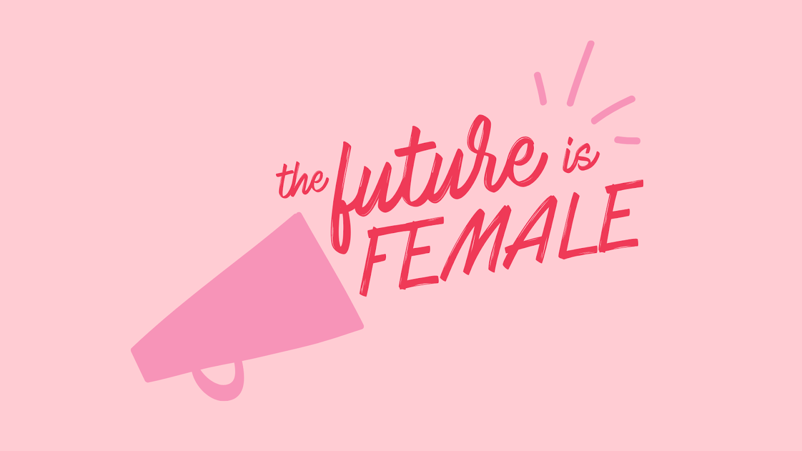 1600x900 Freebies: Girl Boss Wallpaper