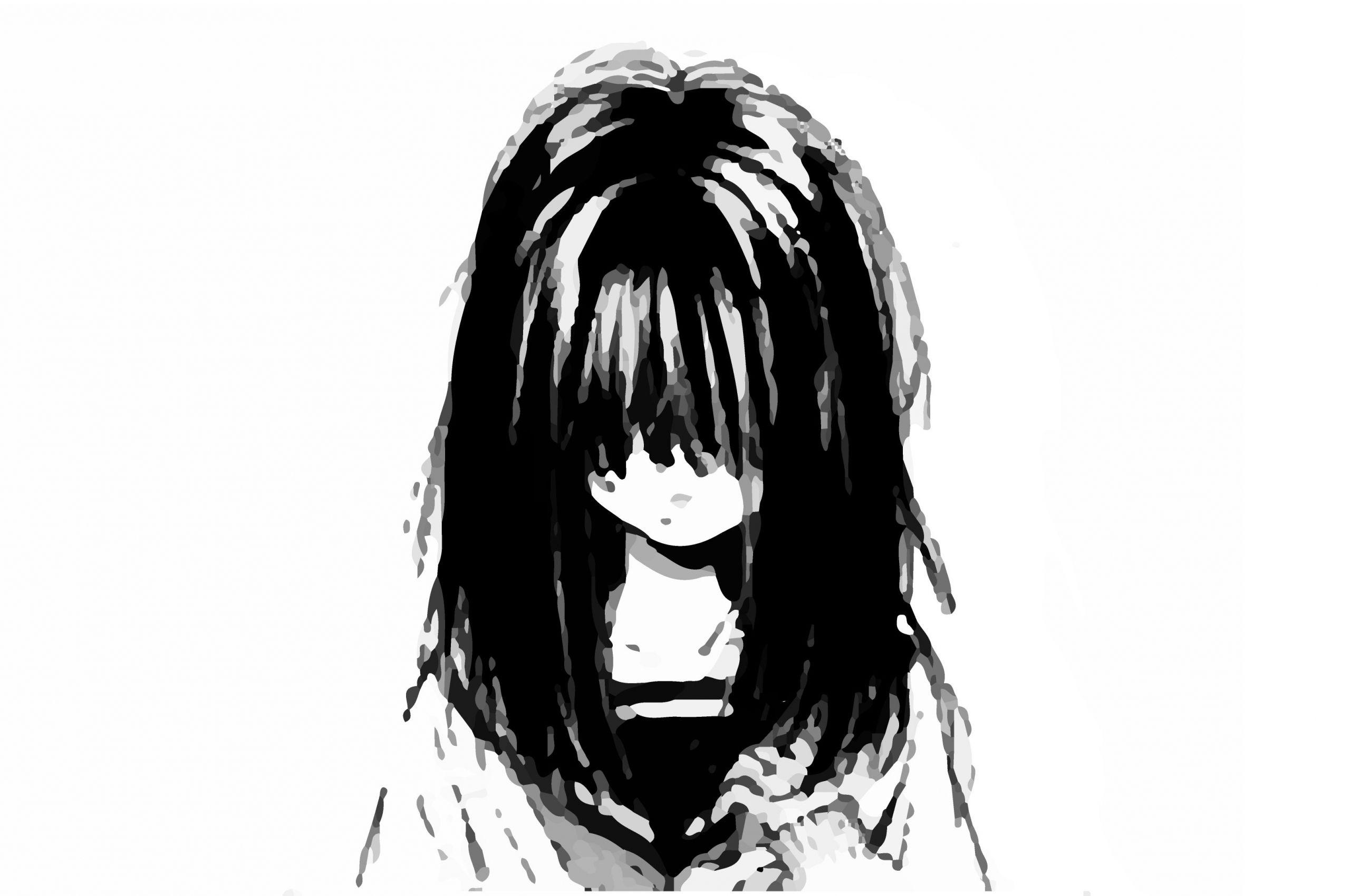 HD wallpaper anime anime girls crying dark hair long hair blood  winter  Wallpaper Flare