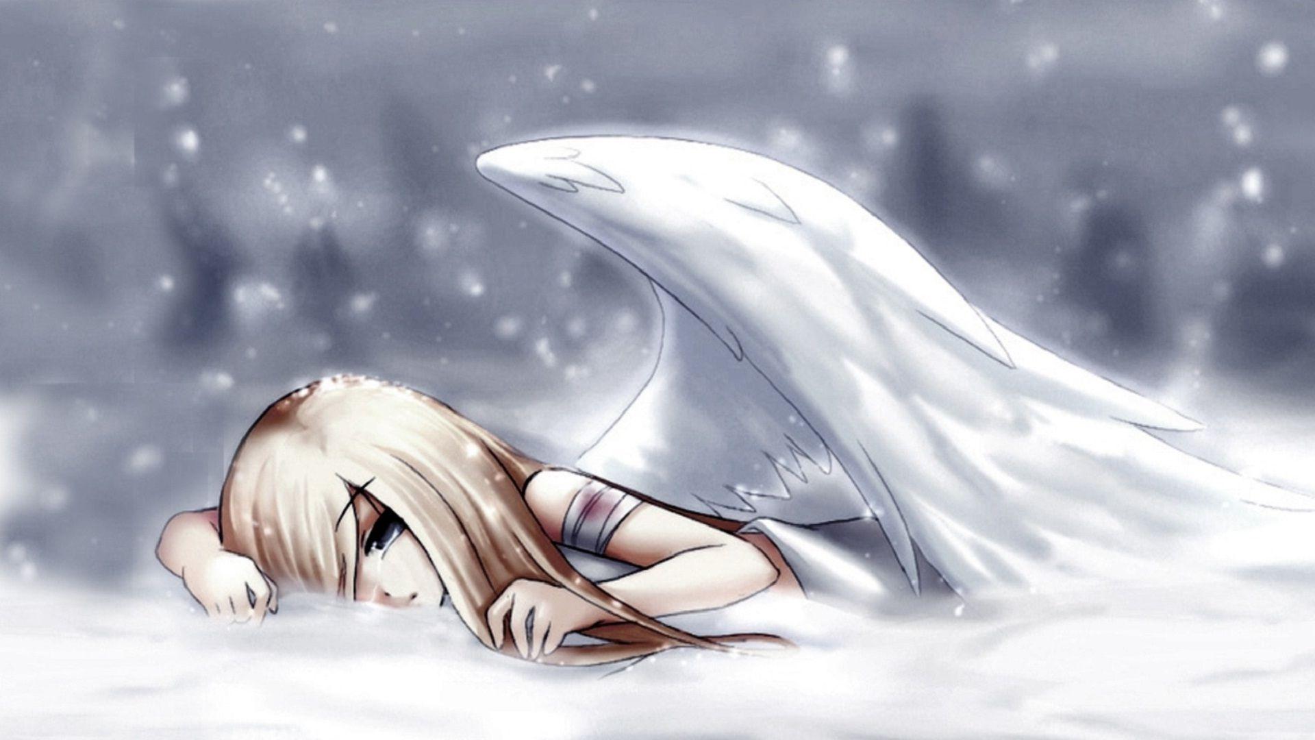 1920x1080 16++ Sad Anime Wallpaper Computer Top Wallpaper