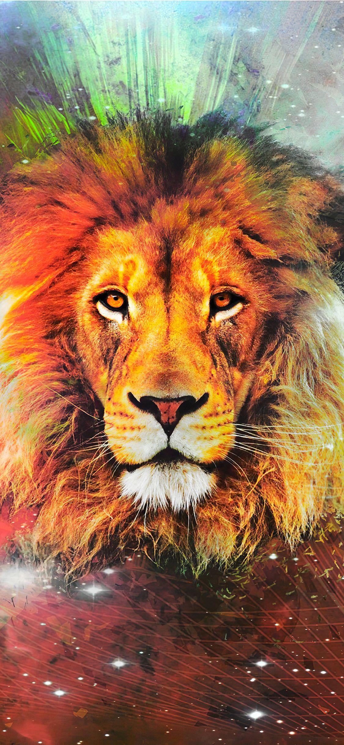 Lion Art 4K Wallpapers Top Free Lion Art 4K Backgrounds WallpaperAccess