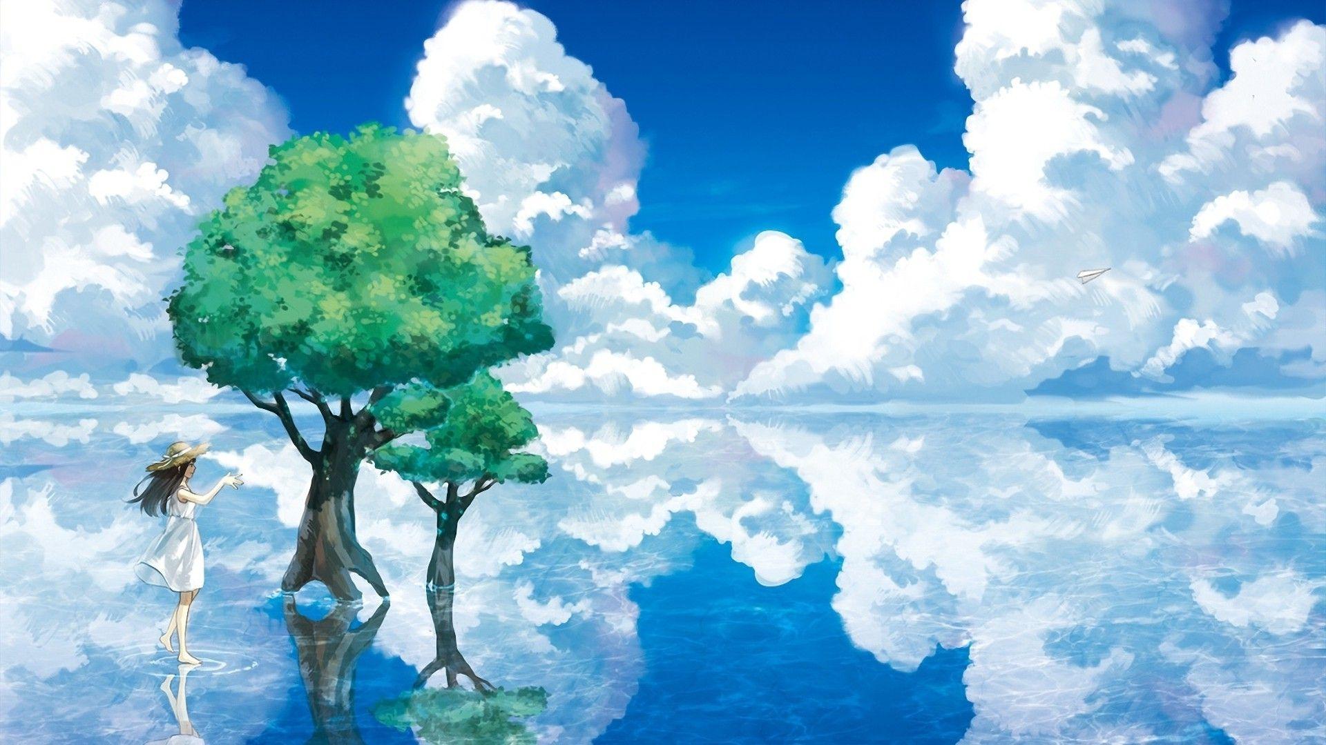 1920x1080 Anime Nature