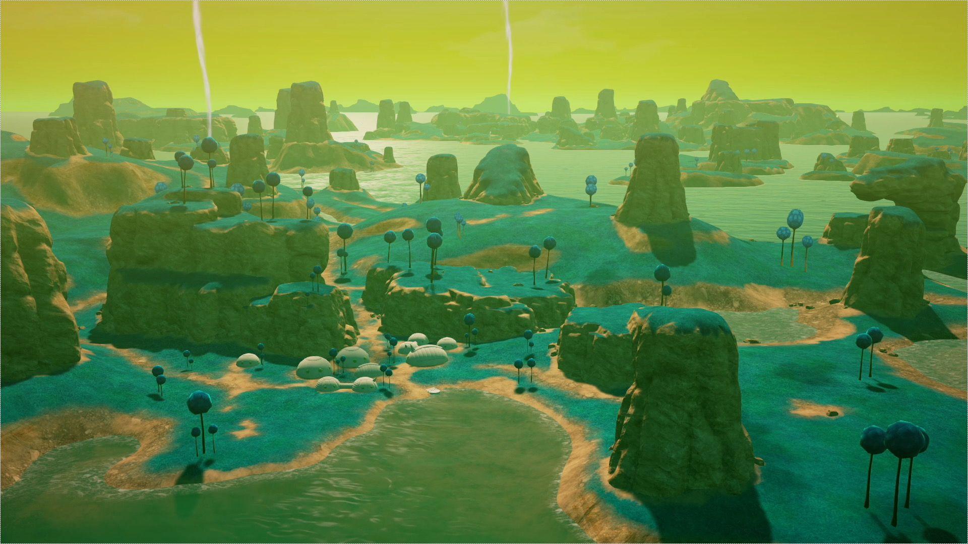 Dragon Ball Landscape Wallpapers Top Free Dragon Ball Landscape