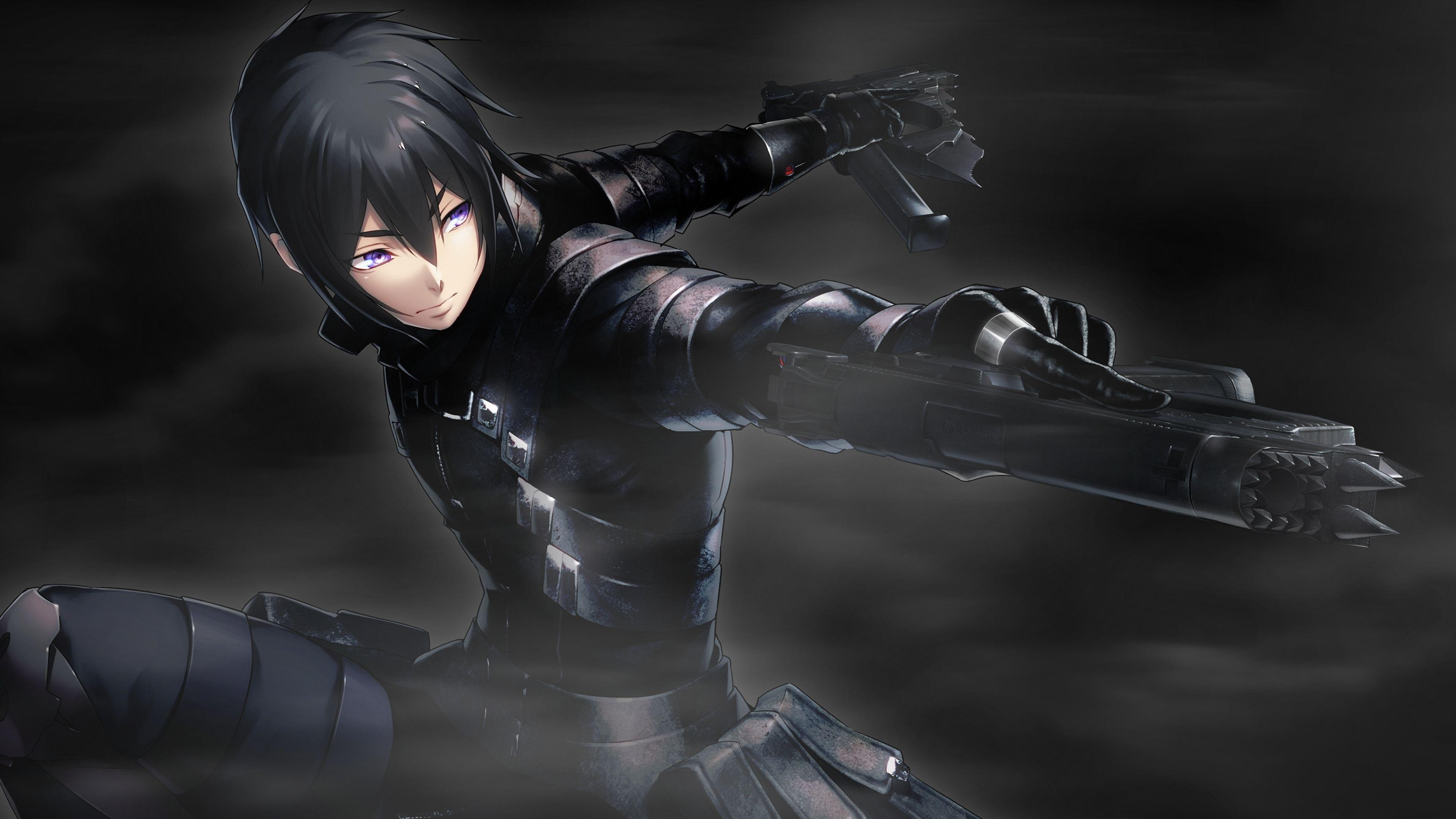 3840x2160 Tokyo Necro Anime, Full HD 2K Wallpaper