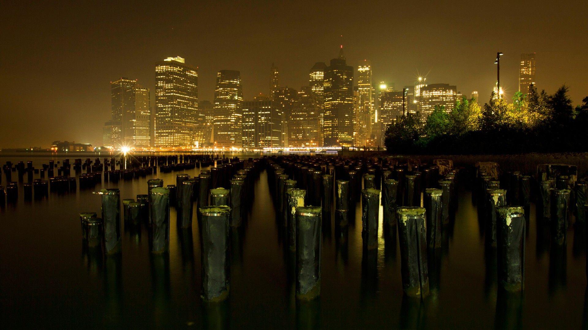 1920x1080 cityscapes, New York City, town, skyscrapers, city skyline, cities wallpaper