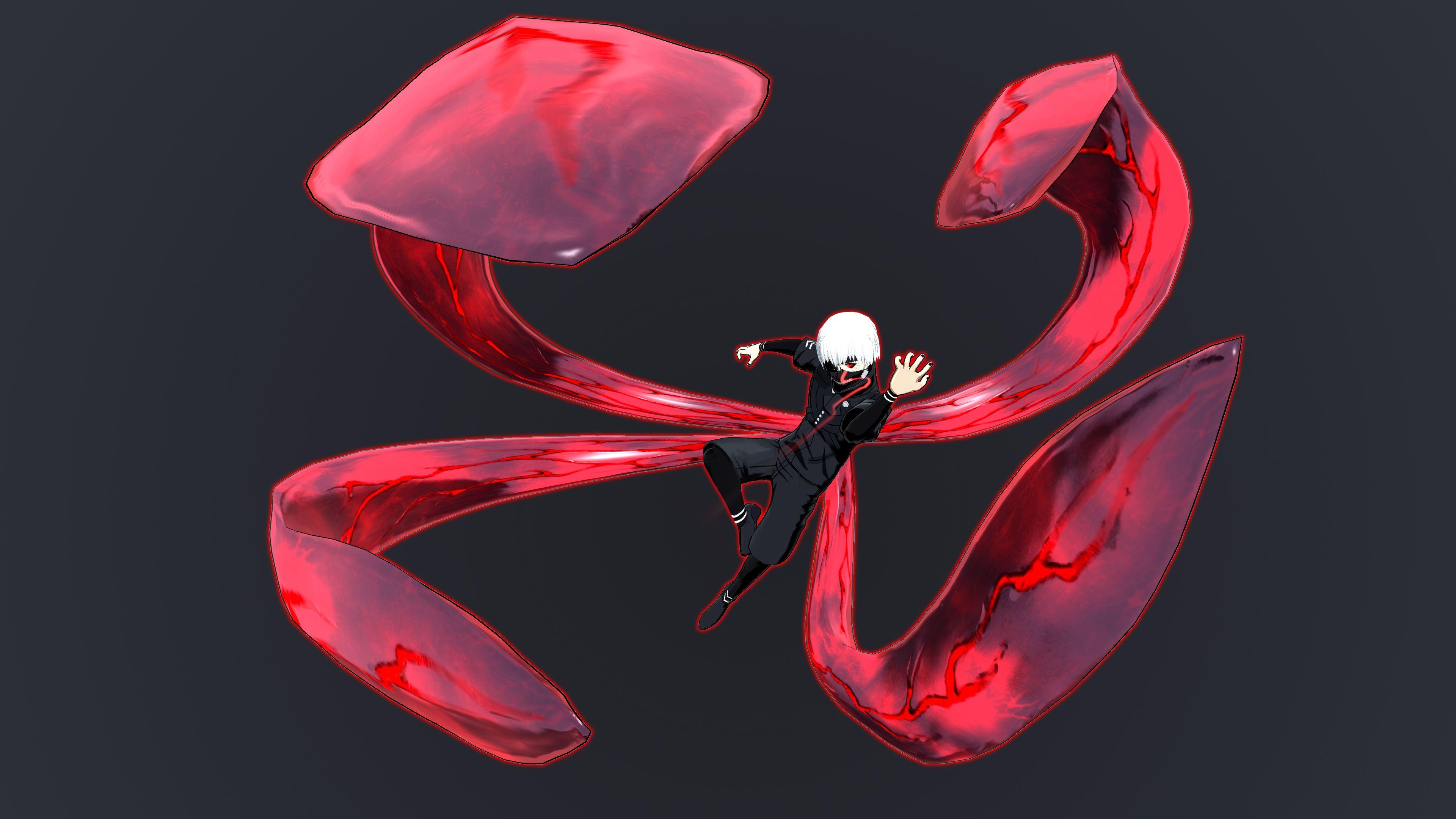 3840x2160 Ken Kaneki Kagune Tokyo Ghoul:re Call to Exist 4K