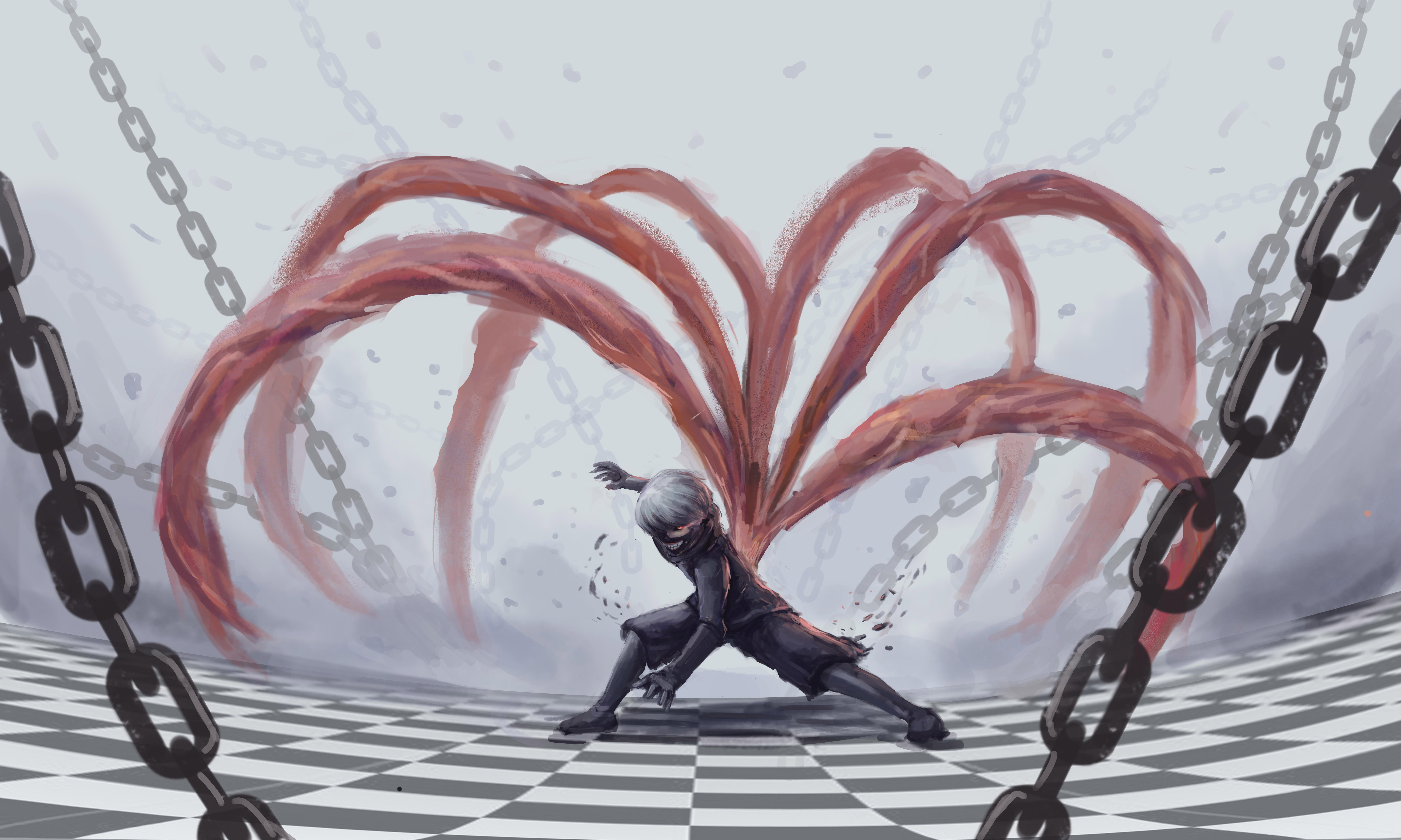 10000x6000 Kagune (Tokyo Ghoul) HD wallpaper, Background