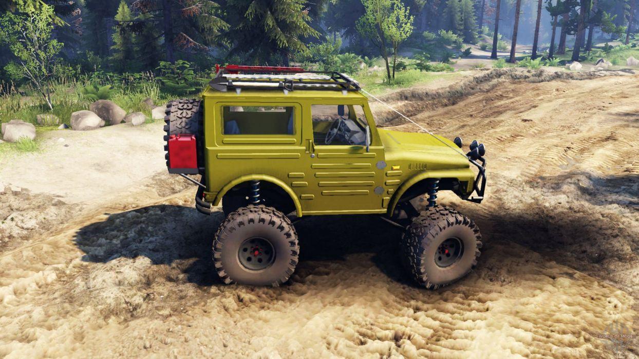 1244x700 Suzuki Samurai 4x4 suv truck wallpaperx1080